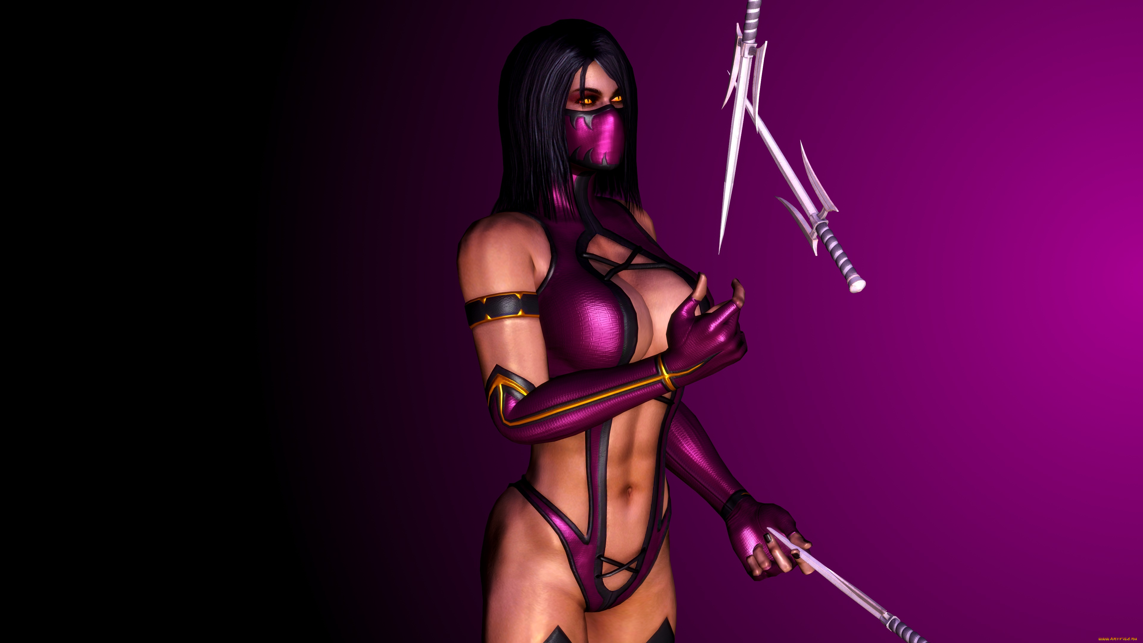 3д, графика, фантазия, , fantasy, фон, взгляд, девушка