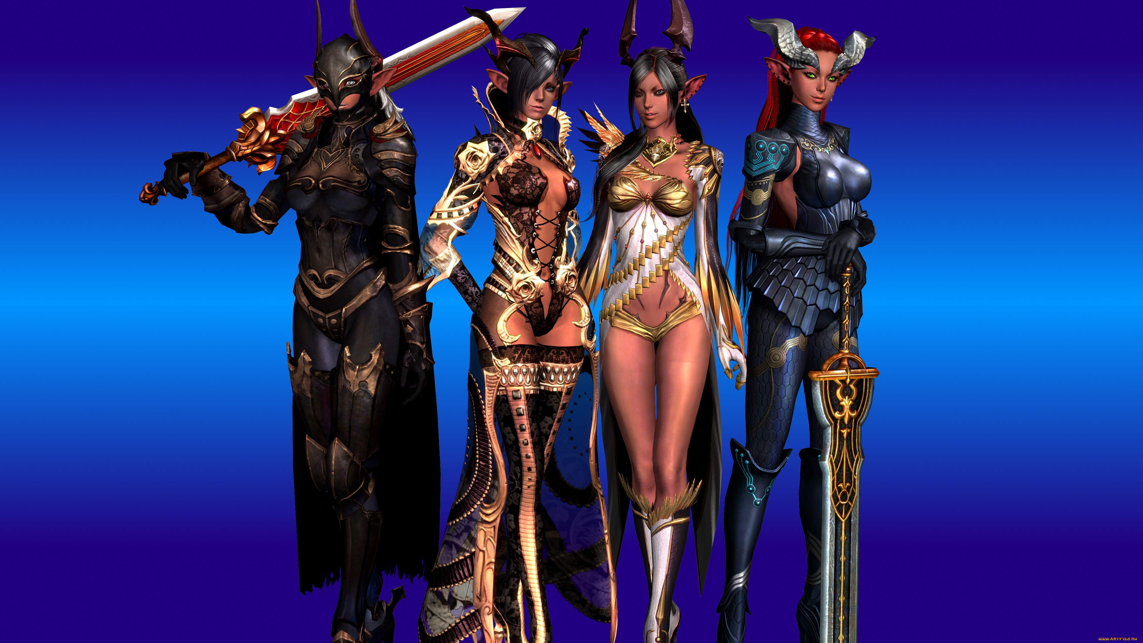 3д, графика, существа, , creatures, кастаники, взгляд, фон