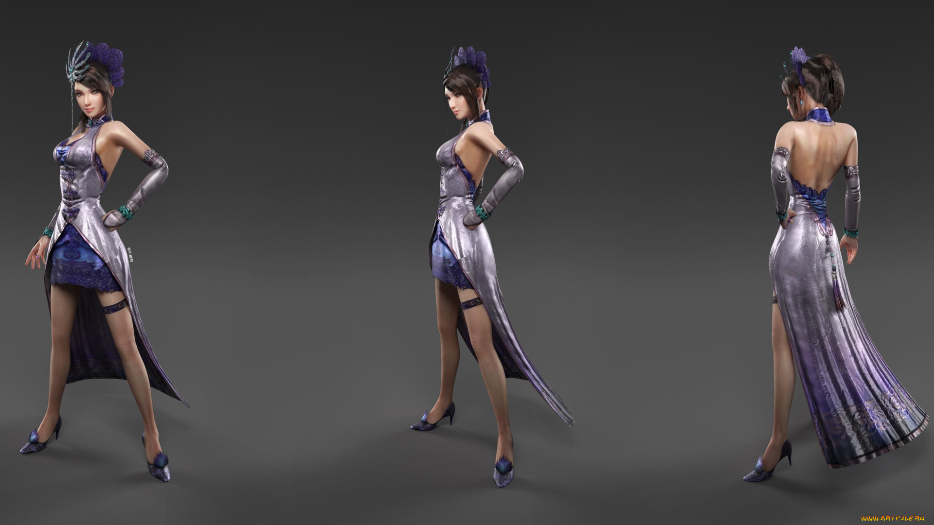 3д, графика, фантазия, , fantasy, взгляд, девушка, фон