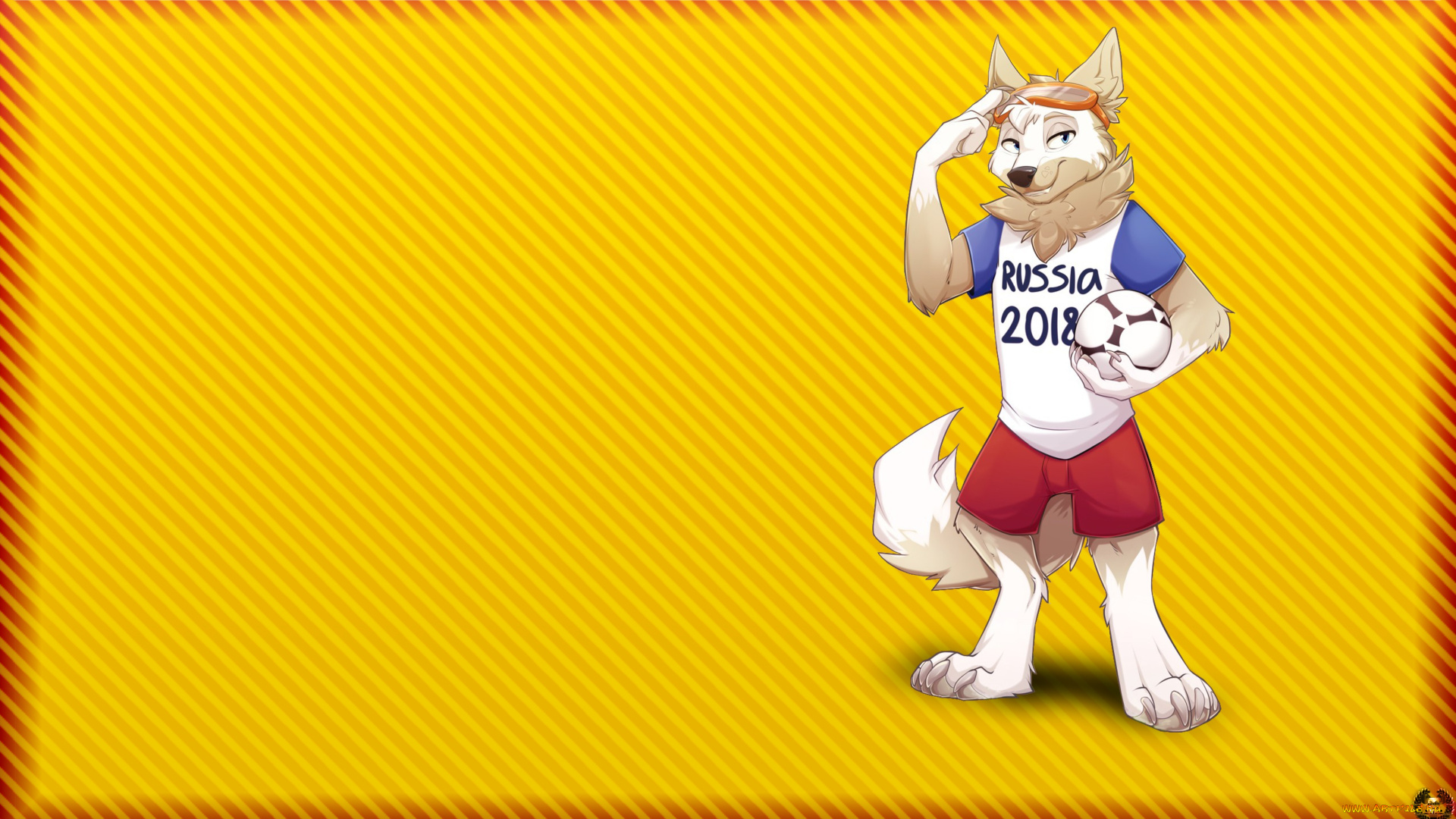 спорт, логотипы, турниров, Чм, 2018, фифа, fifa, волк, маскот, art, забивака, россия, Чемпионат, мира, по, футболу, world, cup, в, россии, арт, футбол, талисман, мяч, Чемпионата, mascotte
