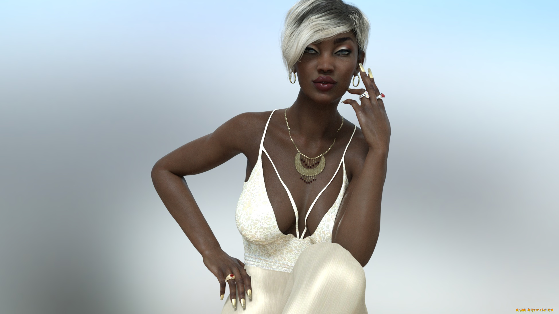 3д, графика, люди, , people, фон, взгляд, девушка