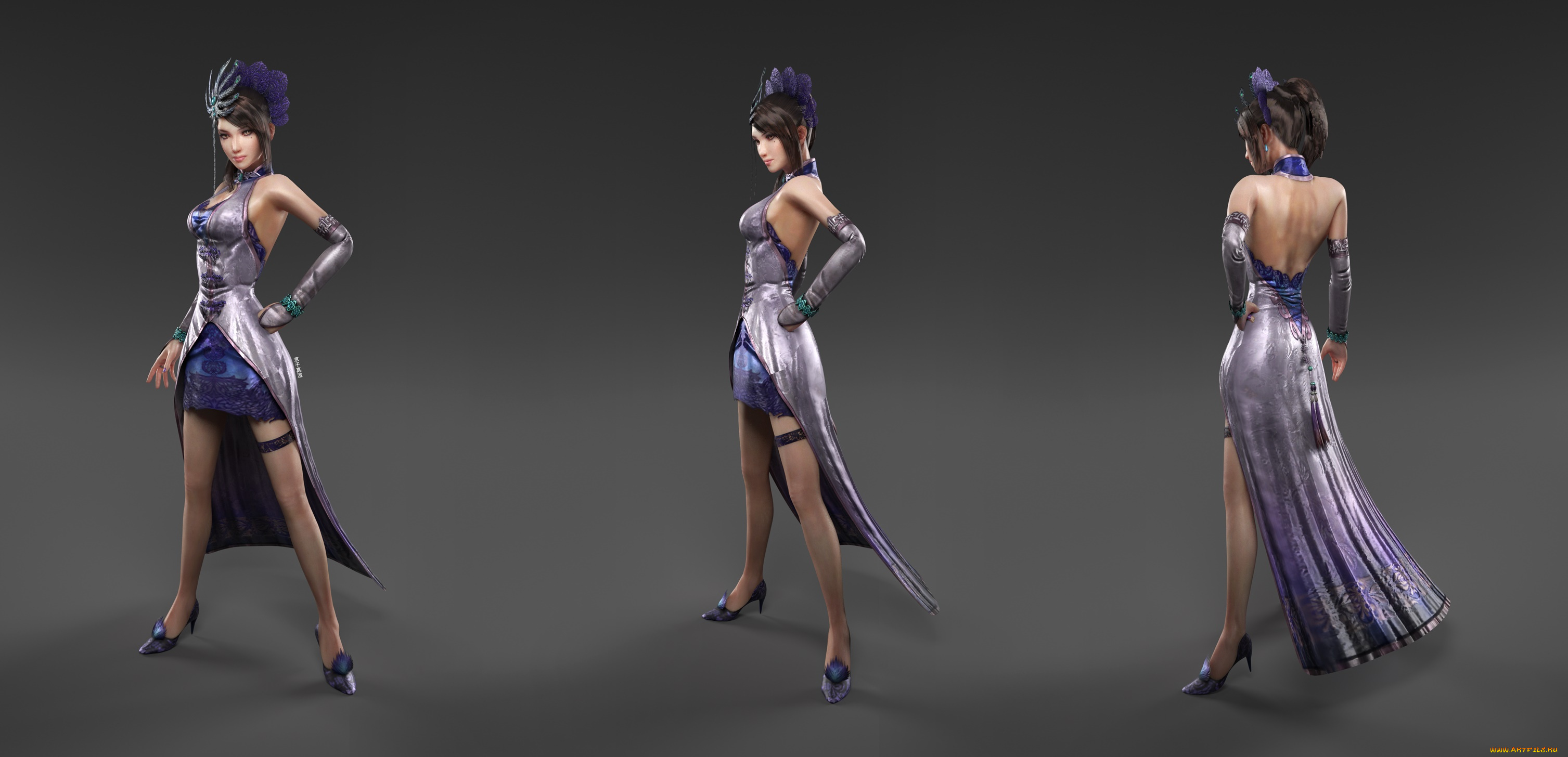 3д, графика, фантазия, , fantasy, взгляд, девушка, фон