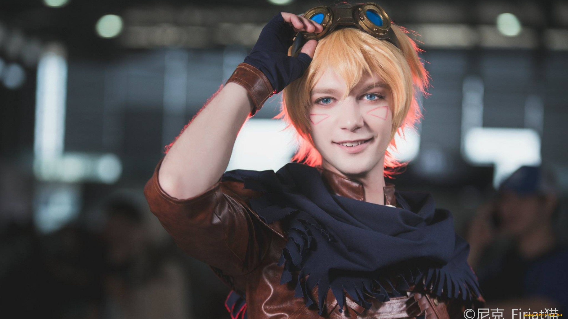 мужчины, -, unsort, парень, очки, павильон, косплей