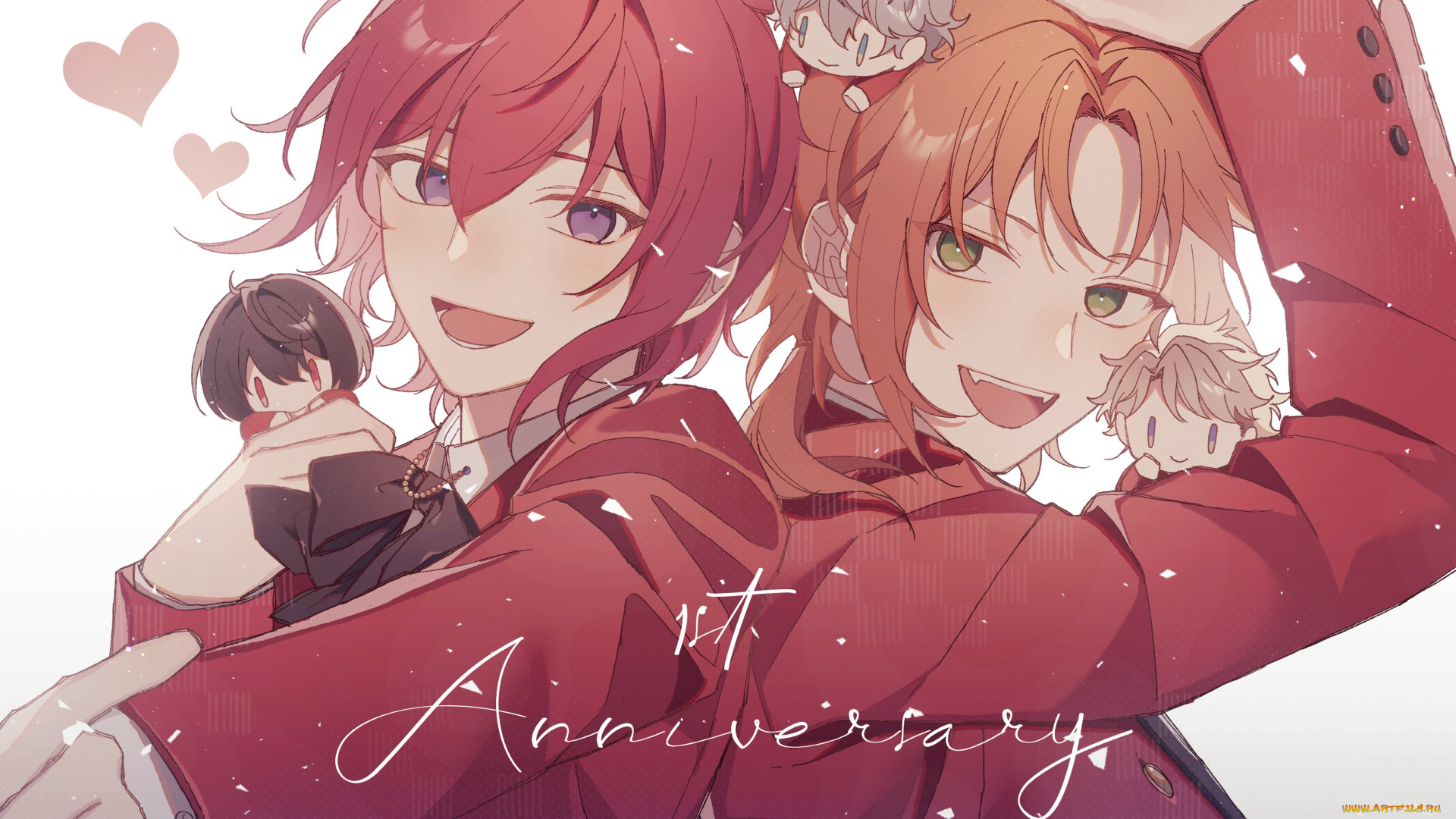 аниме, ensemble, stars, ensemble, stars