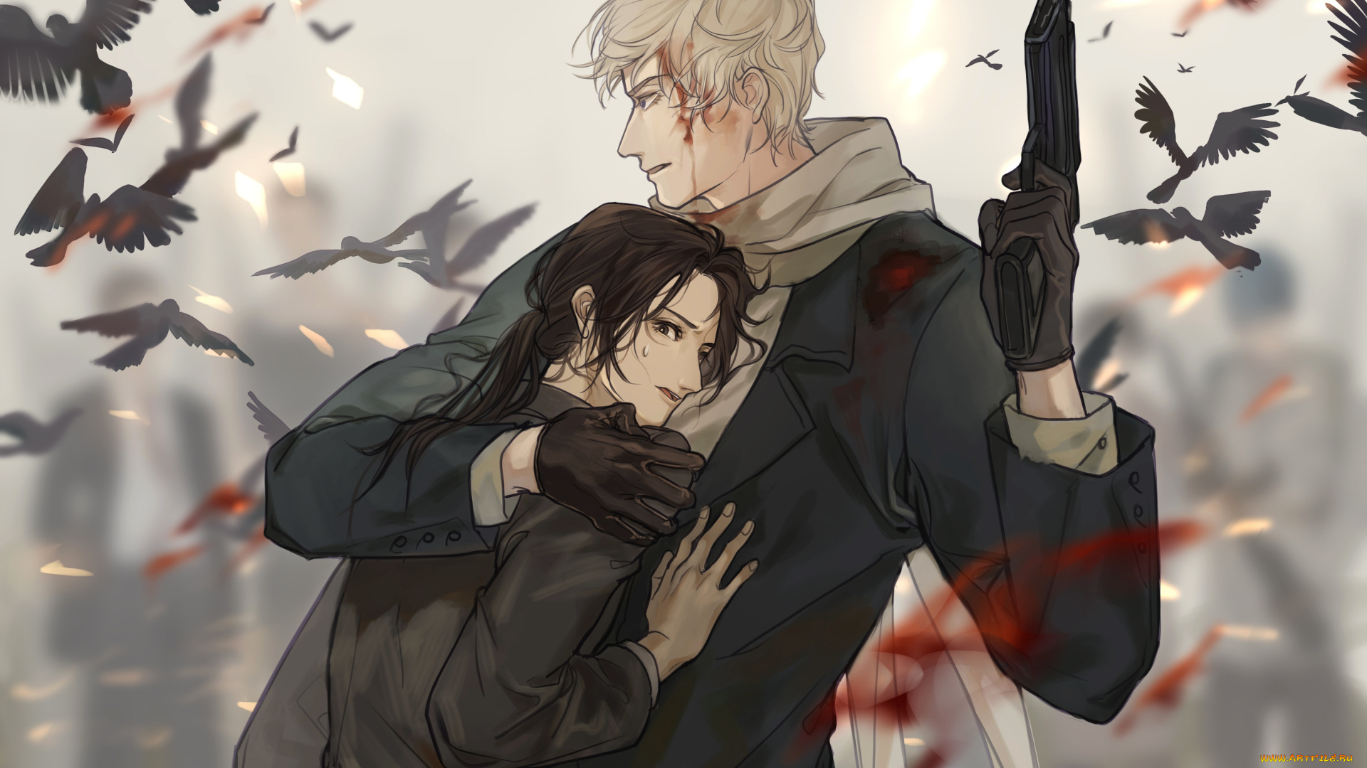 аниме, hetalia, , axis, powers, хеталия, и, страны, оси