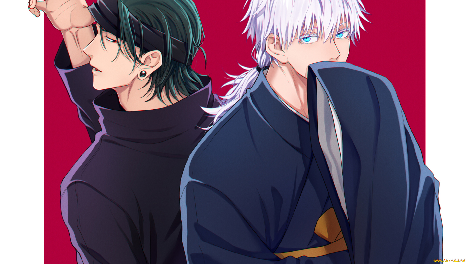 аниме, jujutsu, kaisen, магическая, битва