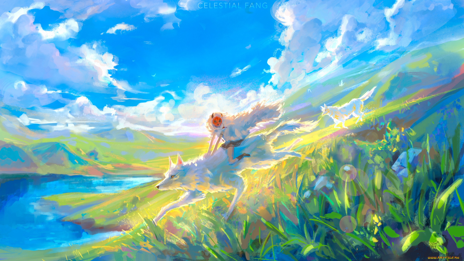 аниме, mononoke, hime, принцесса, мононоке