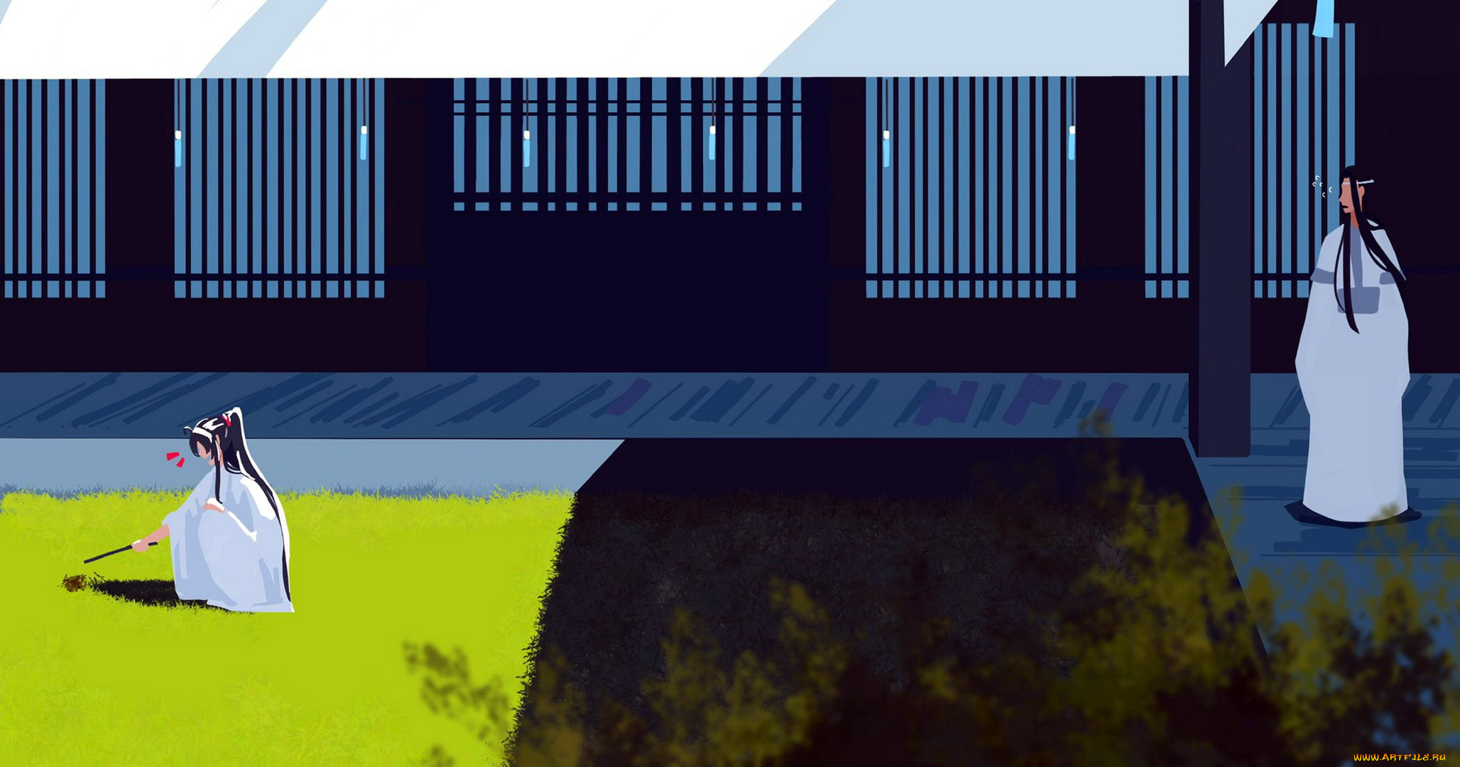 аниме, mo, dao, zu, shi, вэй, усянь, лань, ванцзы