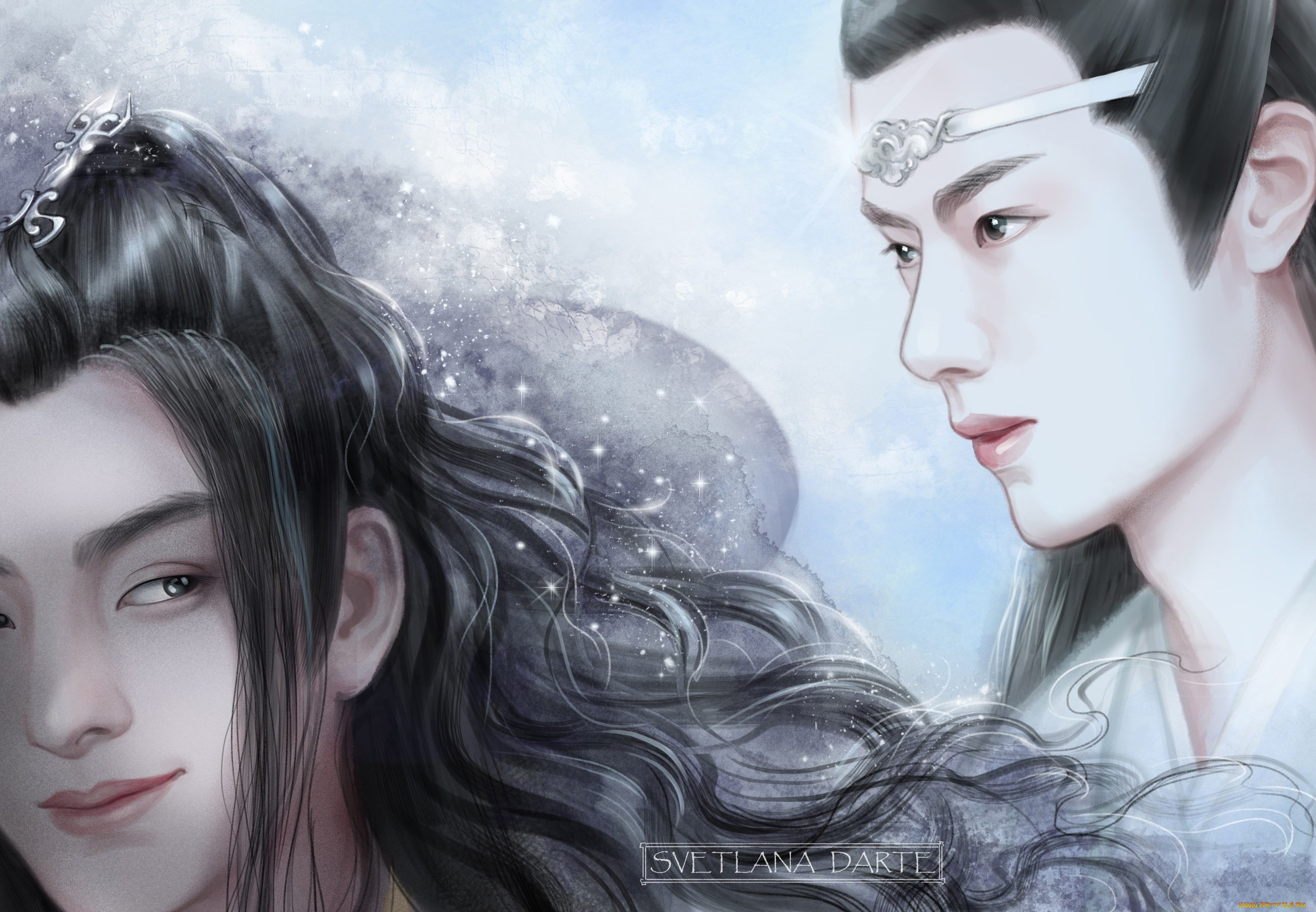 рисованное, кино, , мультфильмы, лань, ванцзи, сюэ, ян