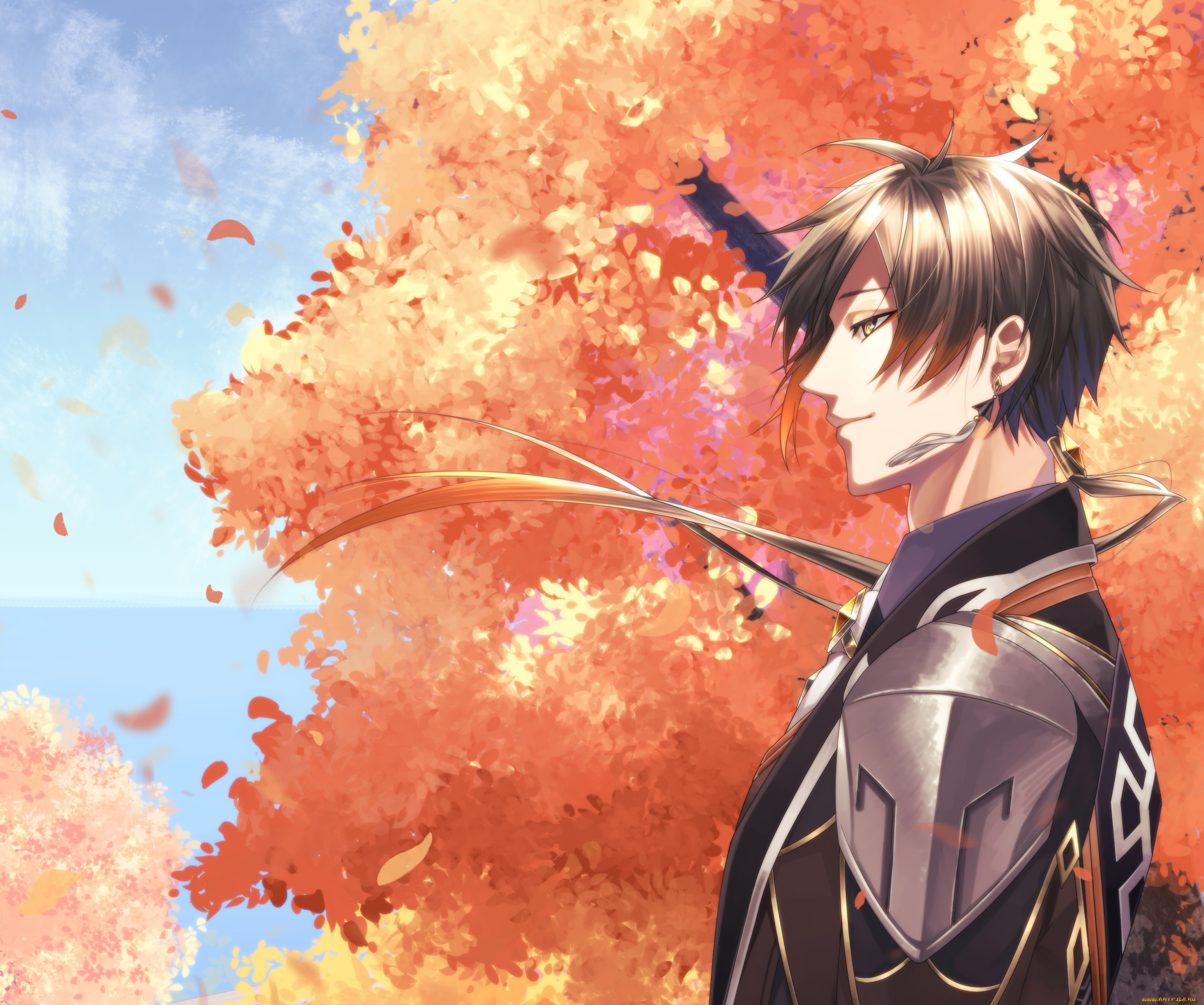 аниме, genshin, impact, genshin, impact