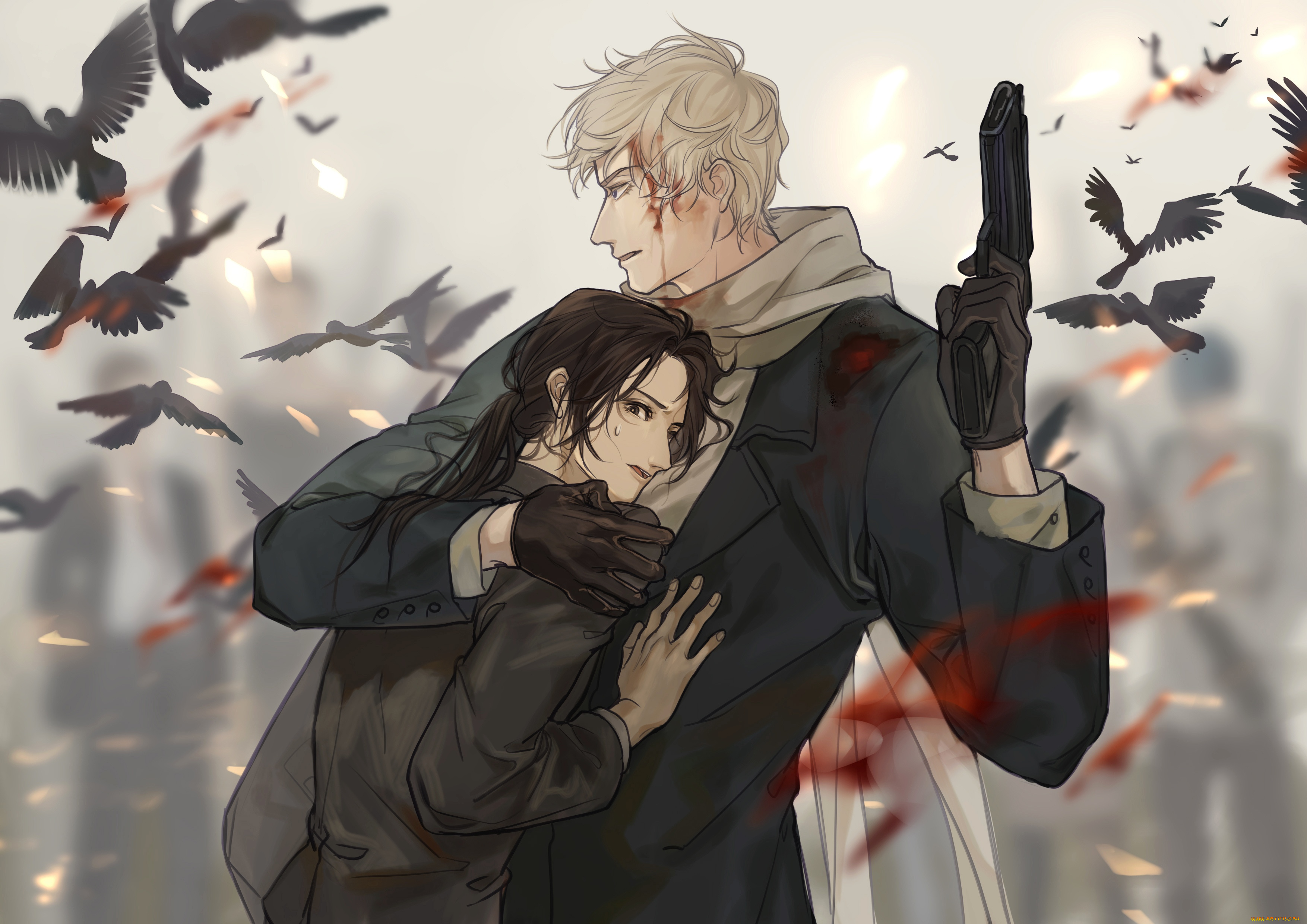 аниме, hetalia, , axis, powers, хеталия, и, страны, оси