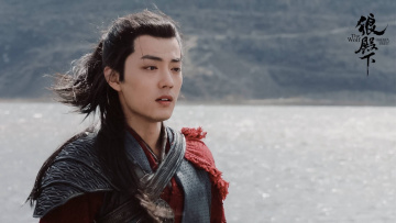 обоя кино фильмы, the wolf, охотник, озеро