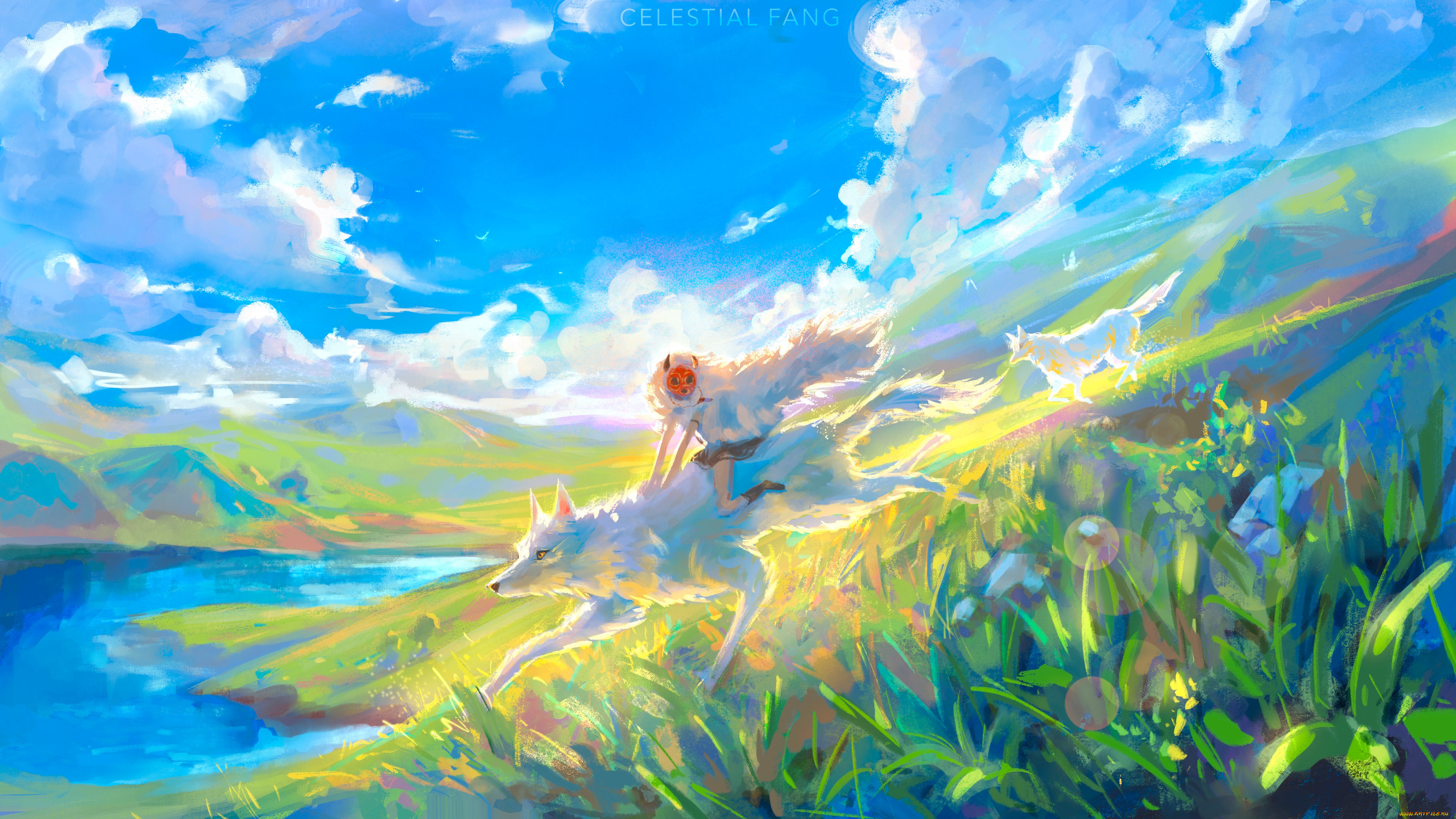 аниме, mononoke, hime, принцесса, мононоке