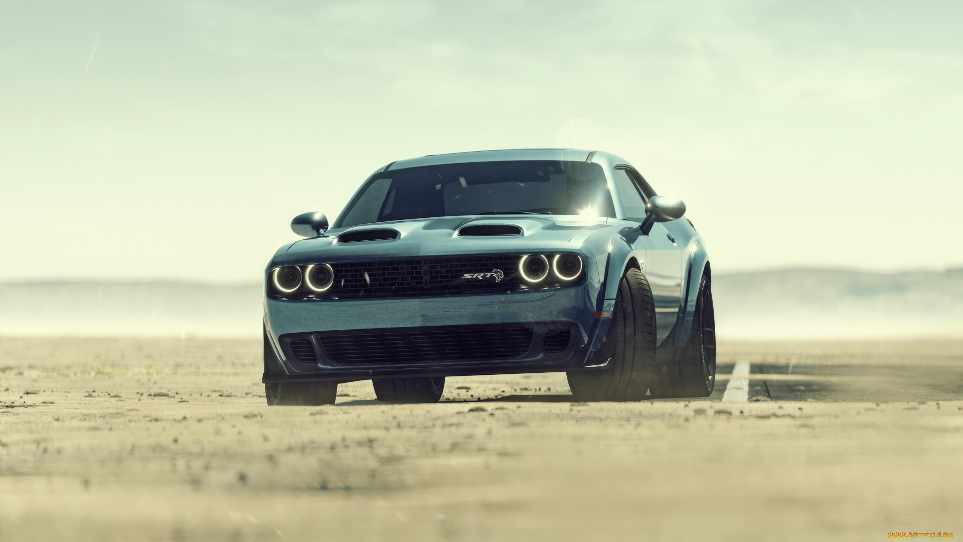 2023, dodge, challenger, srt, hellcat, автомобили, dodge, авто, 2023, года, challenger, srt, hellcat, пустыня