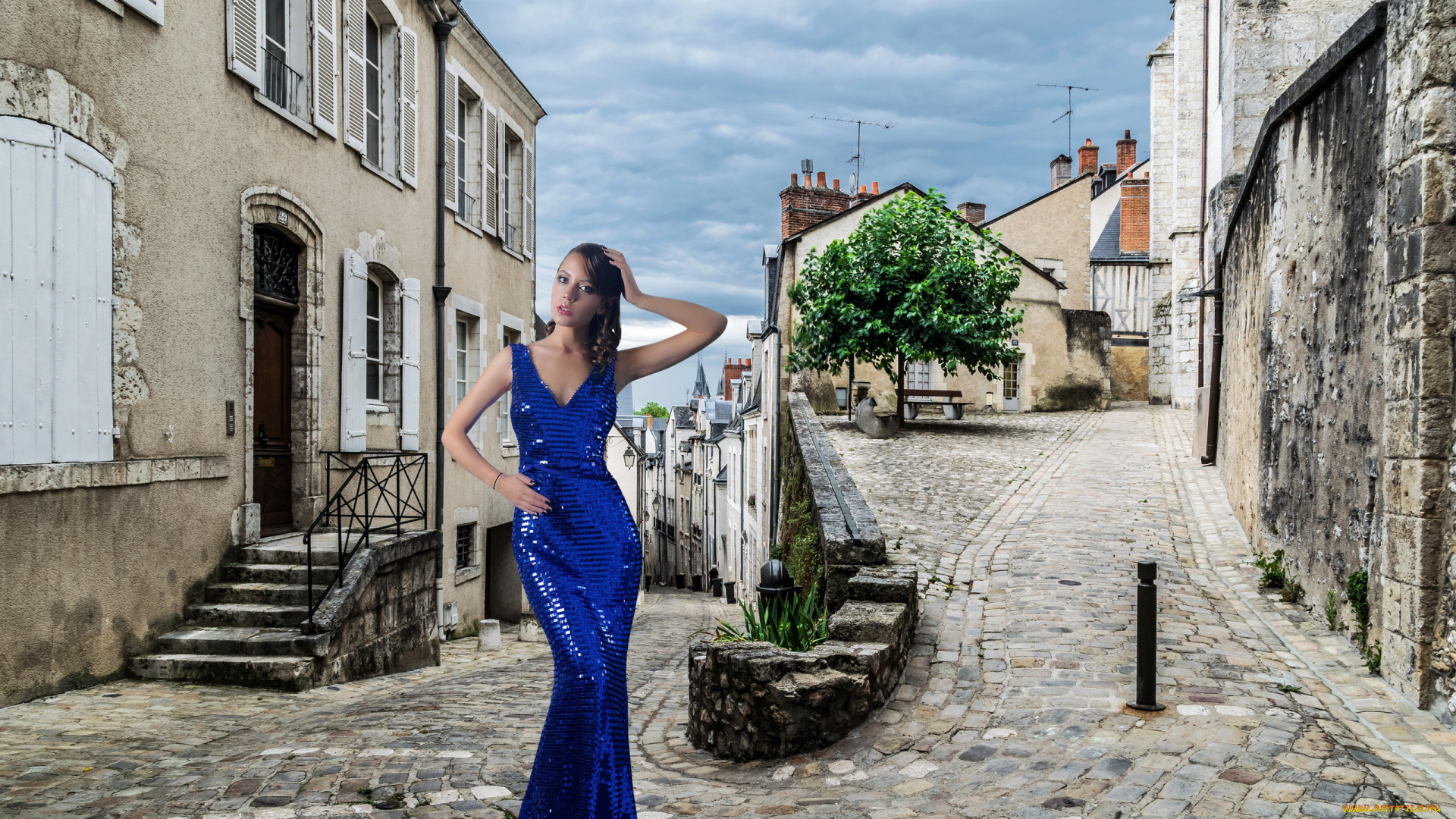 девушки, ксения, кокорева, вечернее, платье