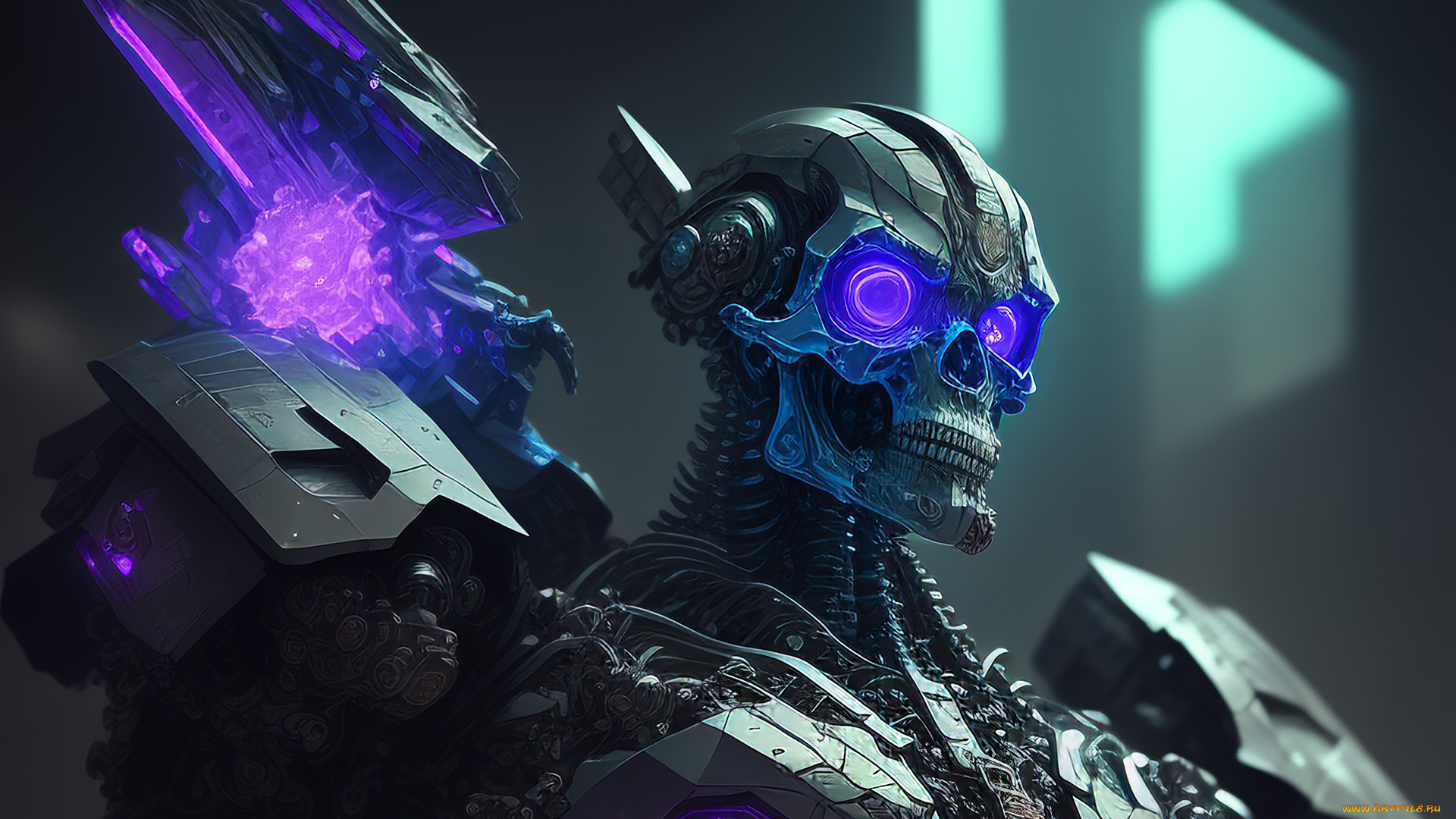 фэнтези, нежить, нейросети, графика, нейроарт, ai, art, нейронные, сети, рисунки, нейро, искусство, череп