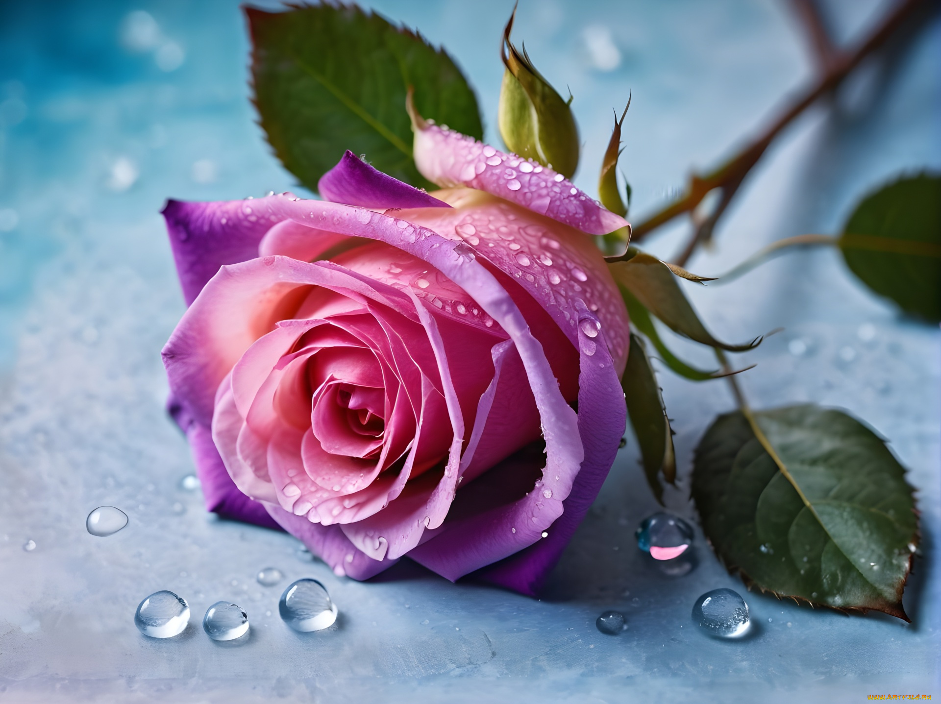 3д, графика, цветы, , flowers, роза