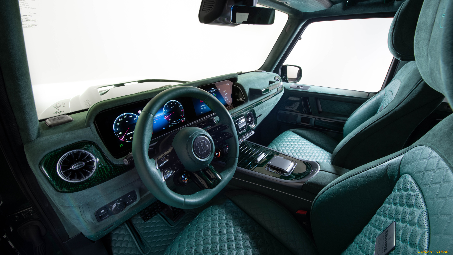 автомобили, интерьеры, brabus