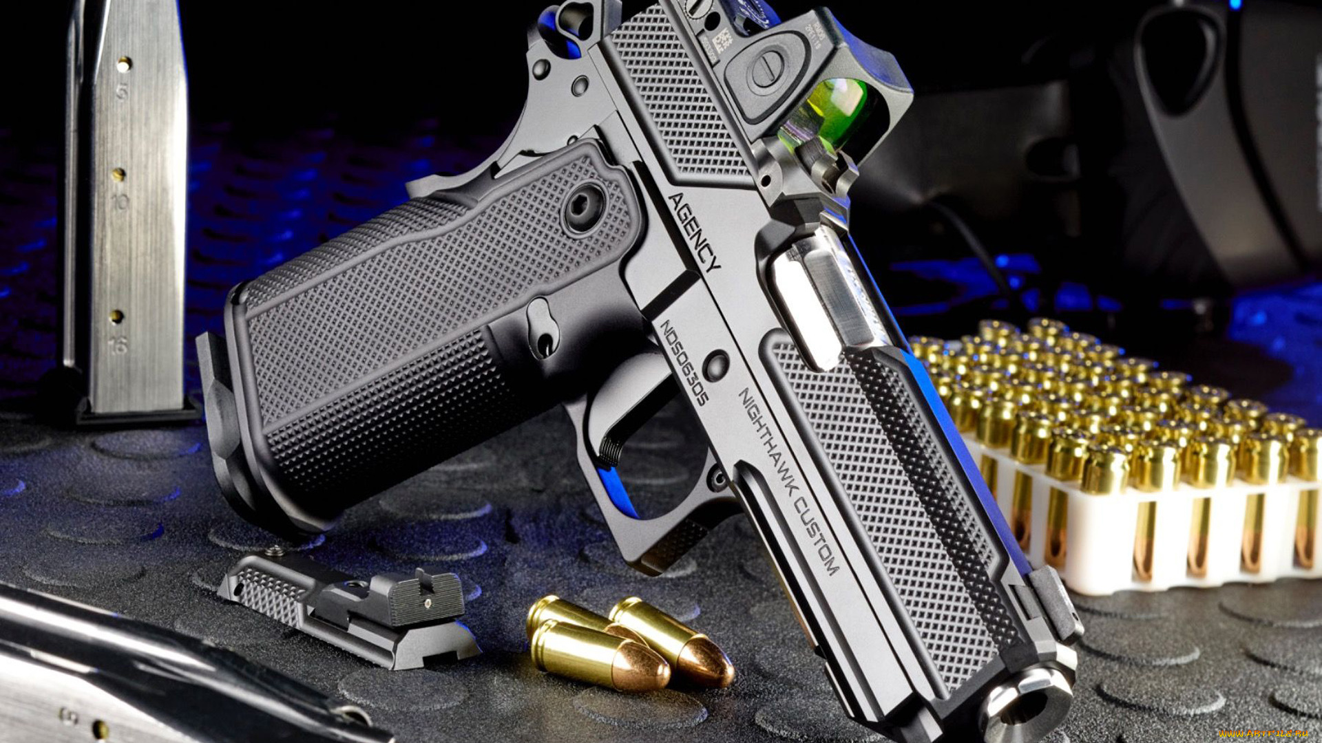 оружие, пистолеты, nighthawk