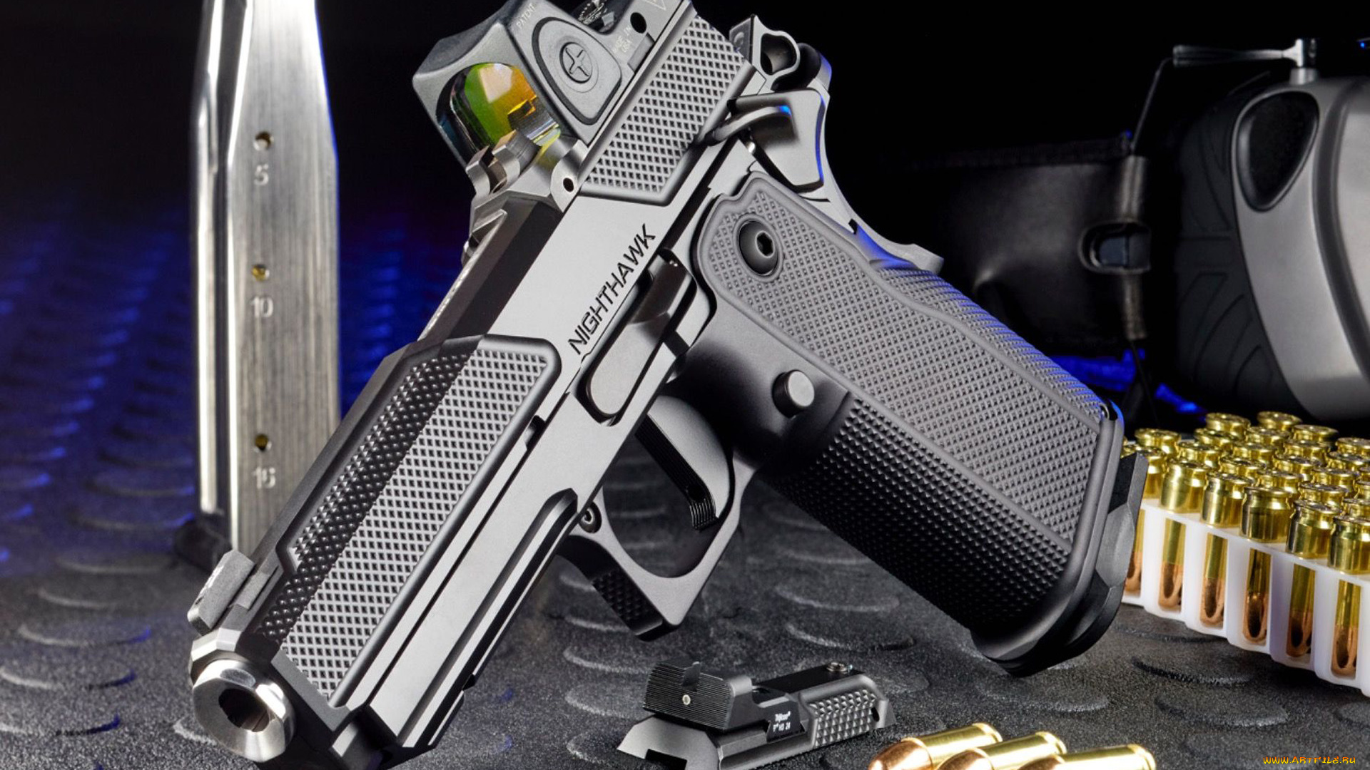 оружие, пистолеты, nighthawk