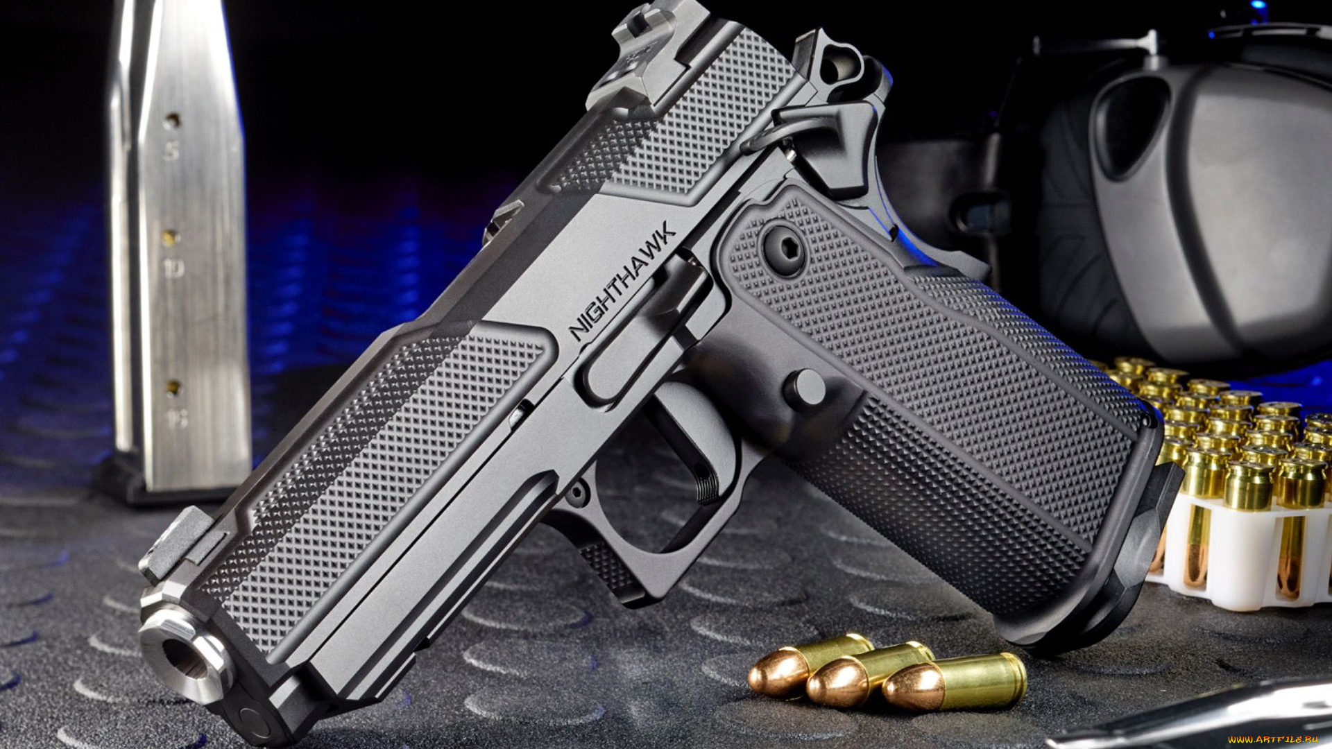 оружие, пистолеты, nighthawk