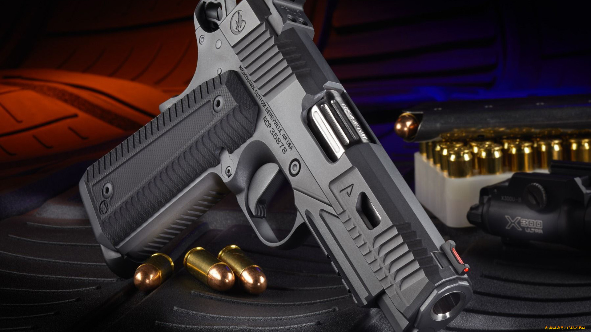 оружие, пистолеты, nighthawk