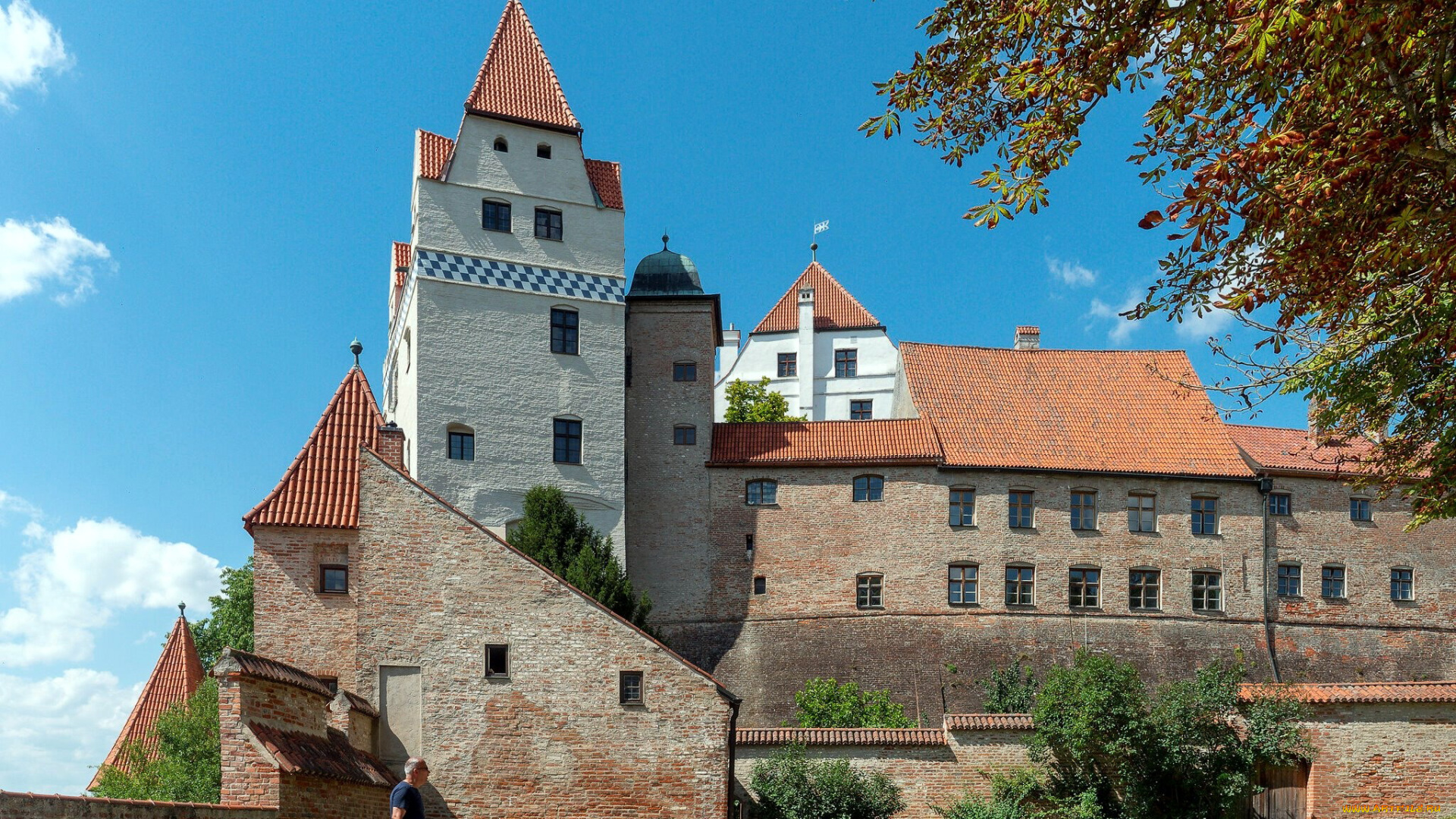 trausnitz, castle, germany, города, замки, германии, trausnitz, castle