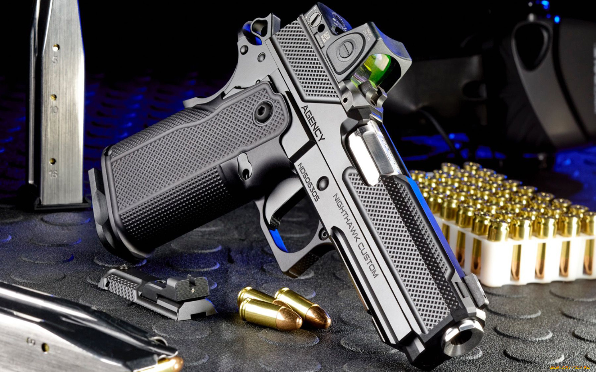 оружие, пистолеты, nighthawk
