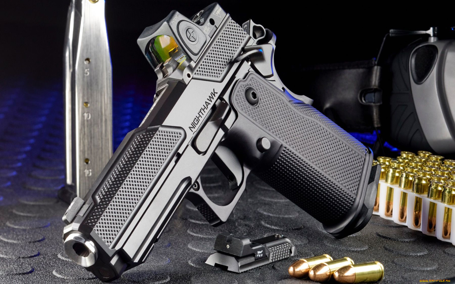 оружие, пистолеты, nighthawk