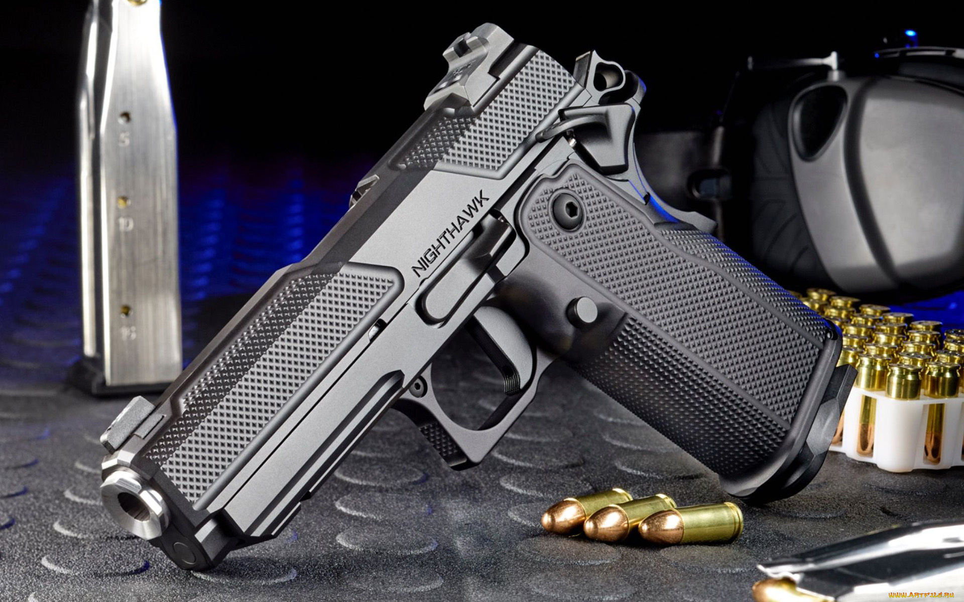 оружие, пистолеты, nighthawk
