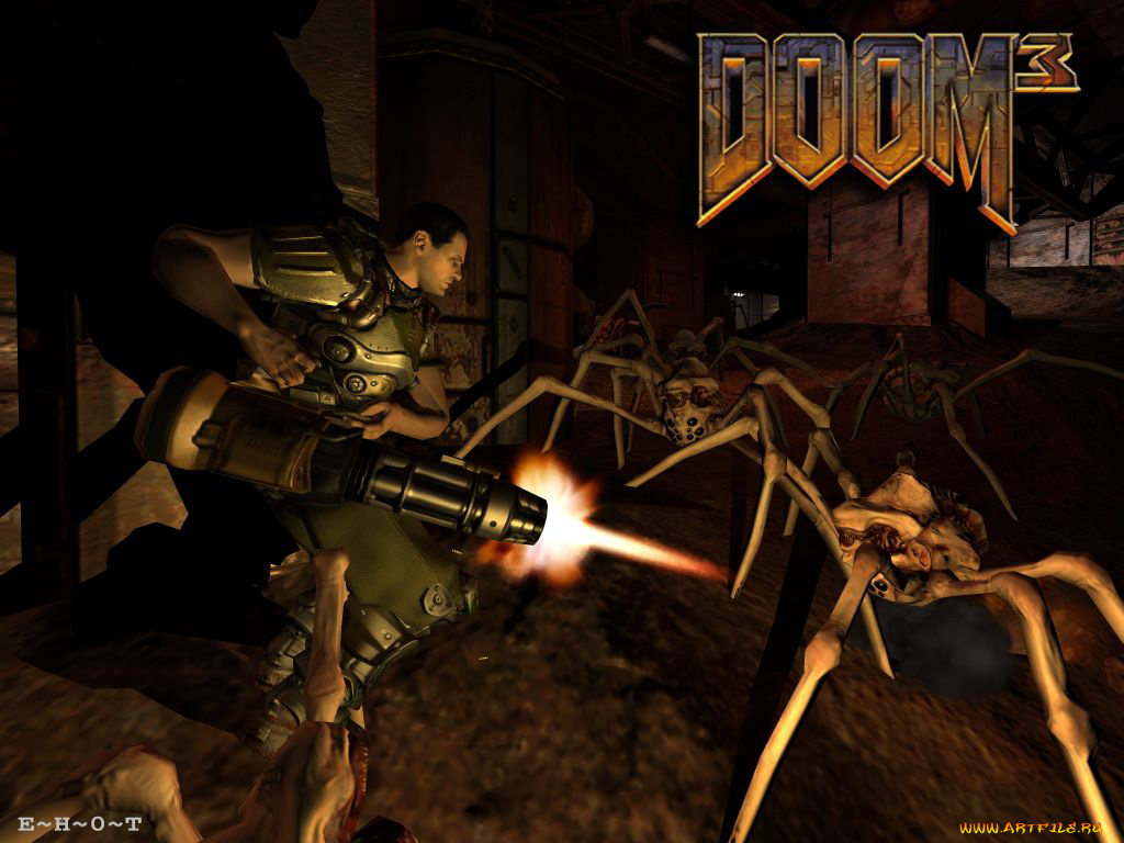 видео, игры, doom