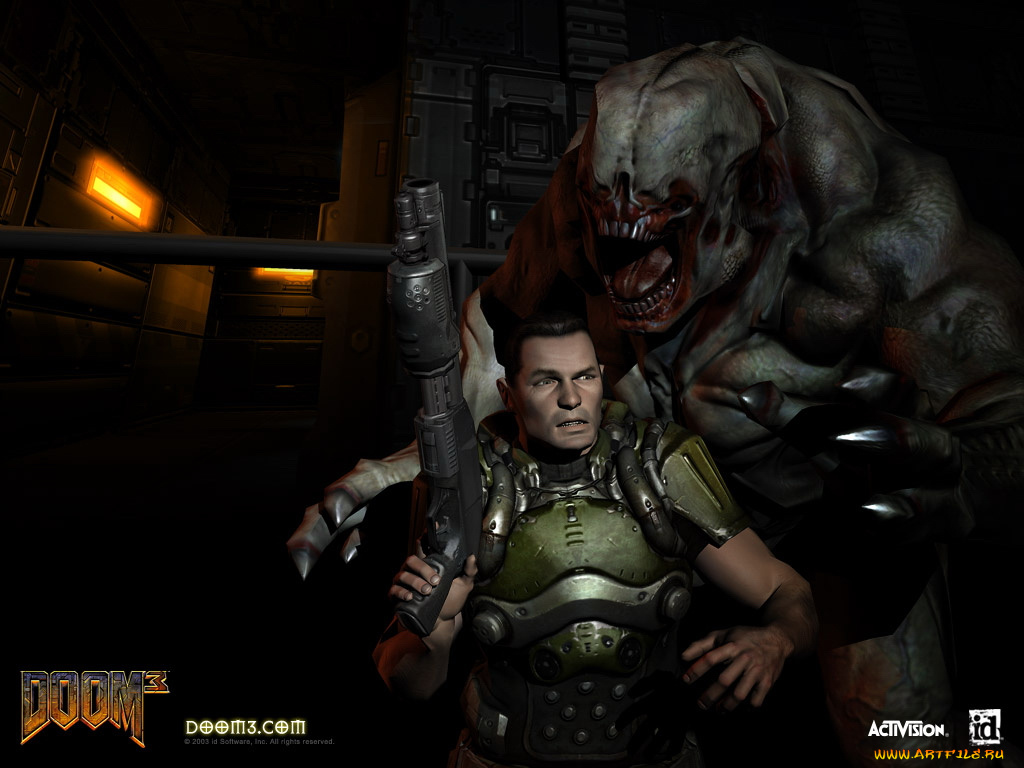 видео, игры, doom