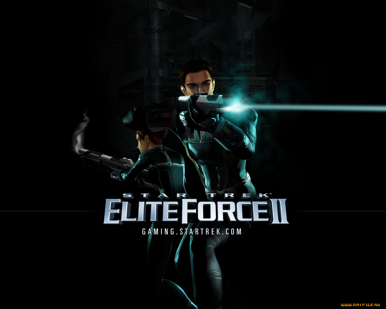 eliteforce, видео, игры, star, trek, elite, force, ii