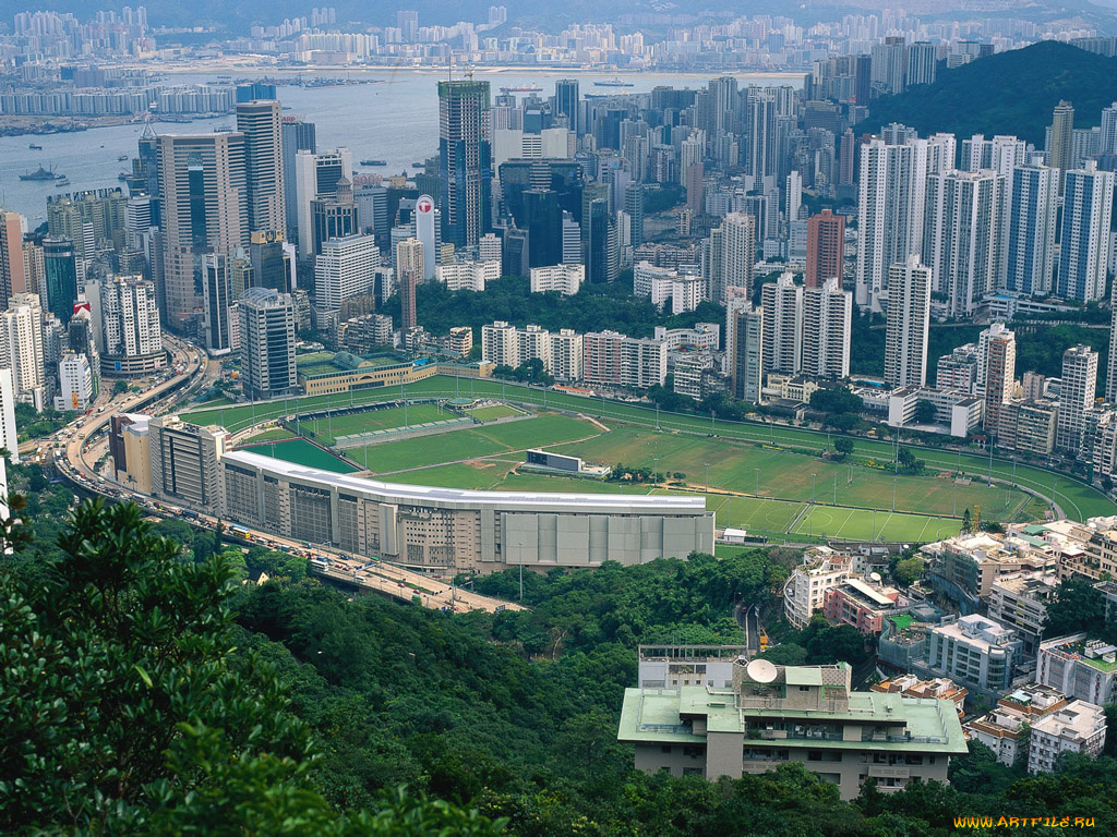 города, гонконг, китай