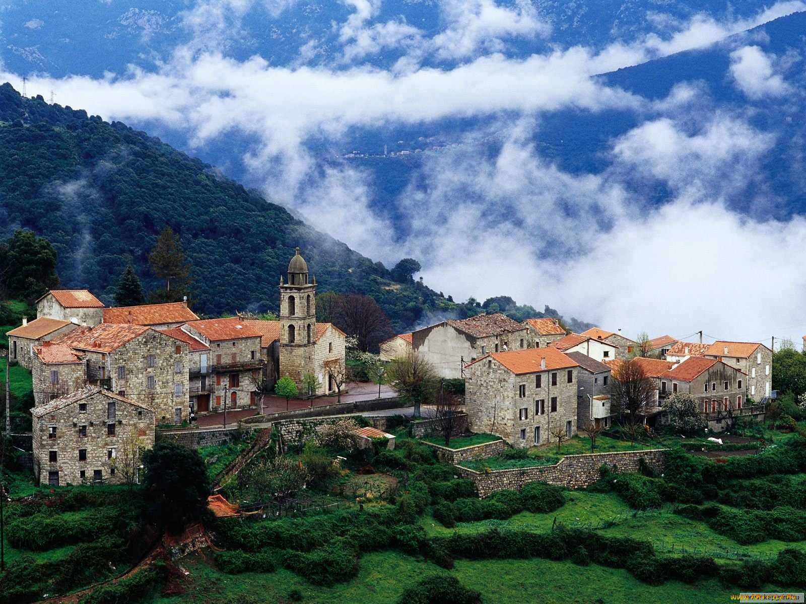 города, пейзажи