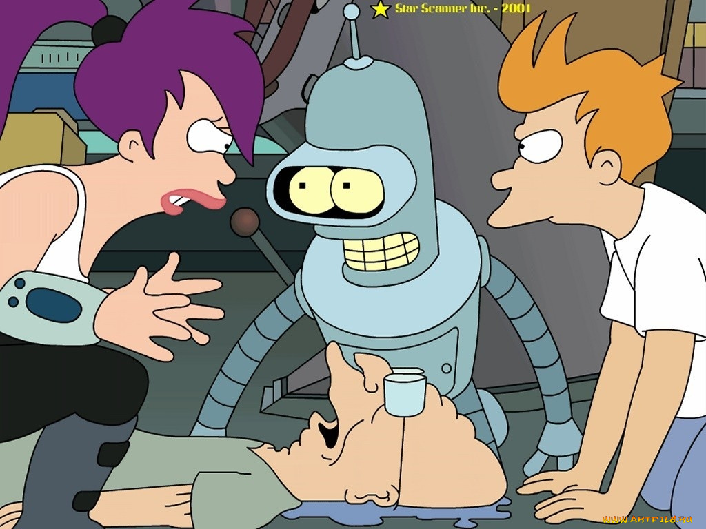 мультфильмы, futurama