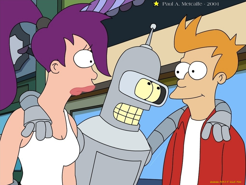 мультфильмы, futurama