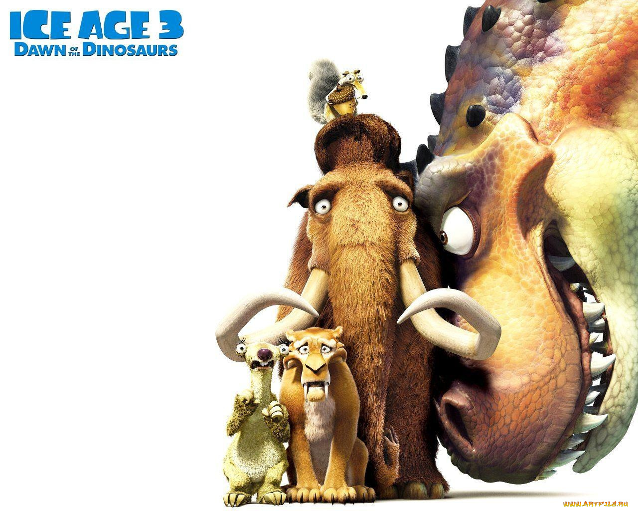 ice, age, dawn, of, the, dinosaurs, мультфильмы