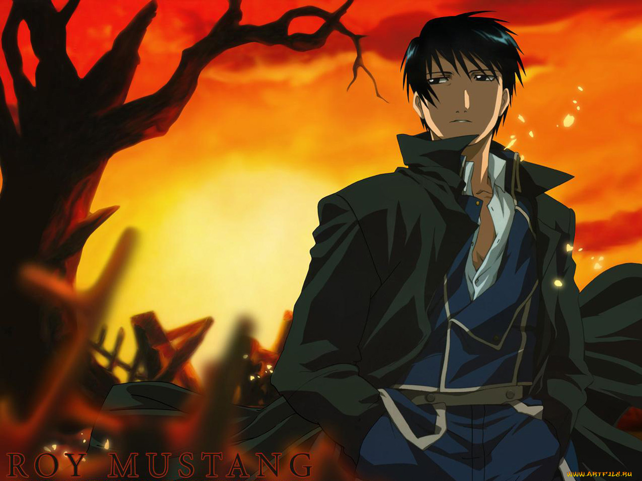 аниме, fullmetal, alchemist