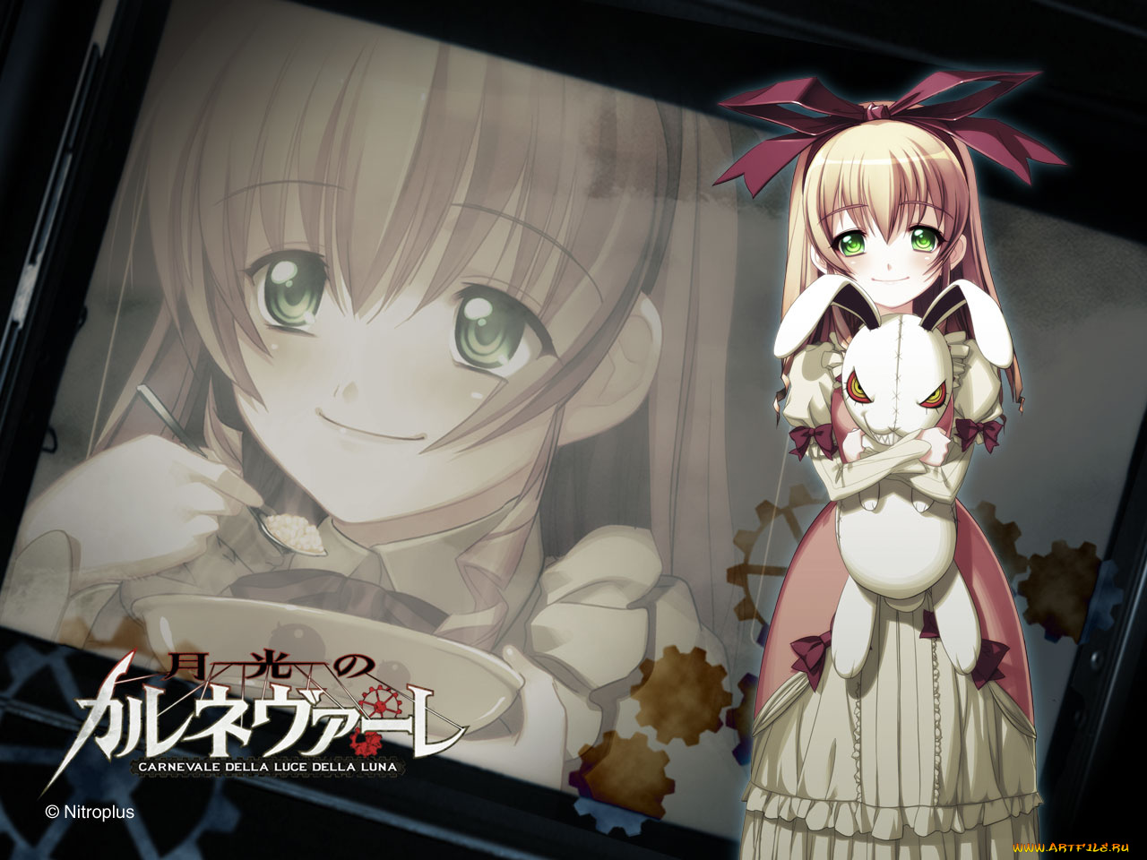 аниме, gekkou, no, carnevale