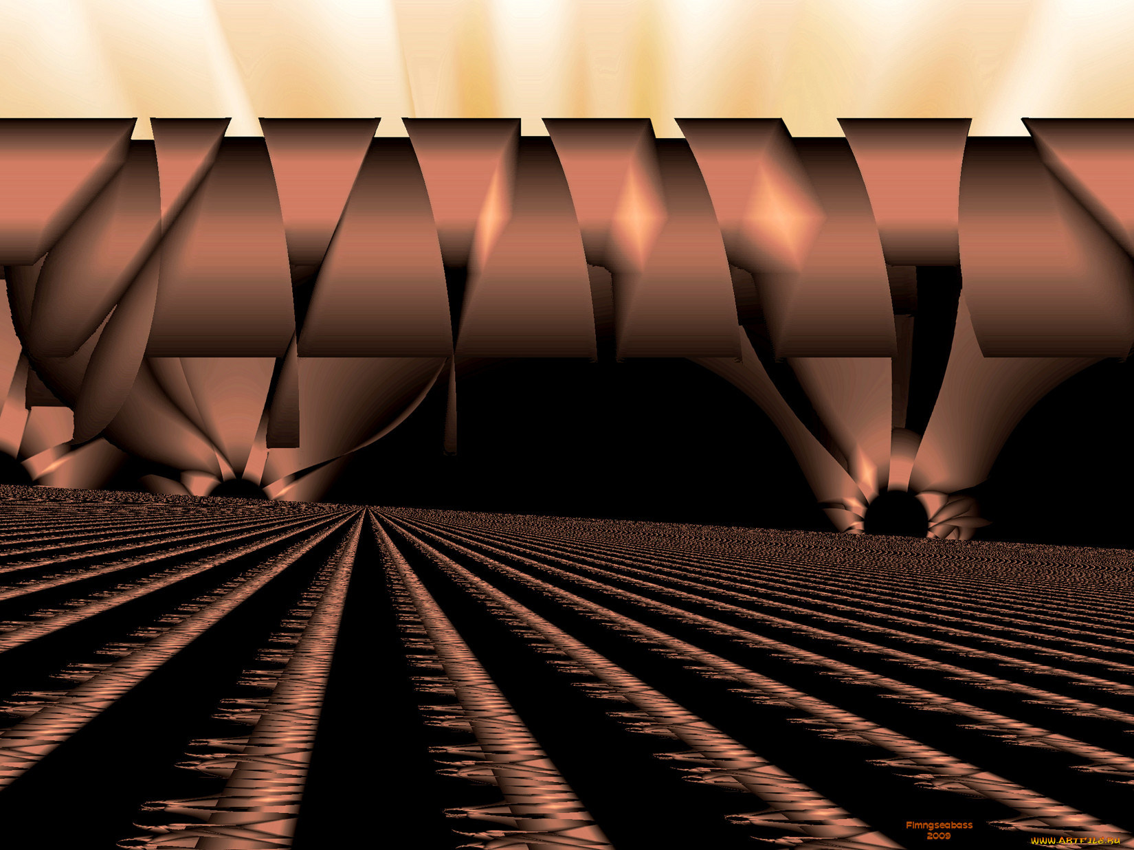 3д, графика, fractal, фракталы