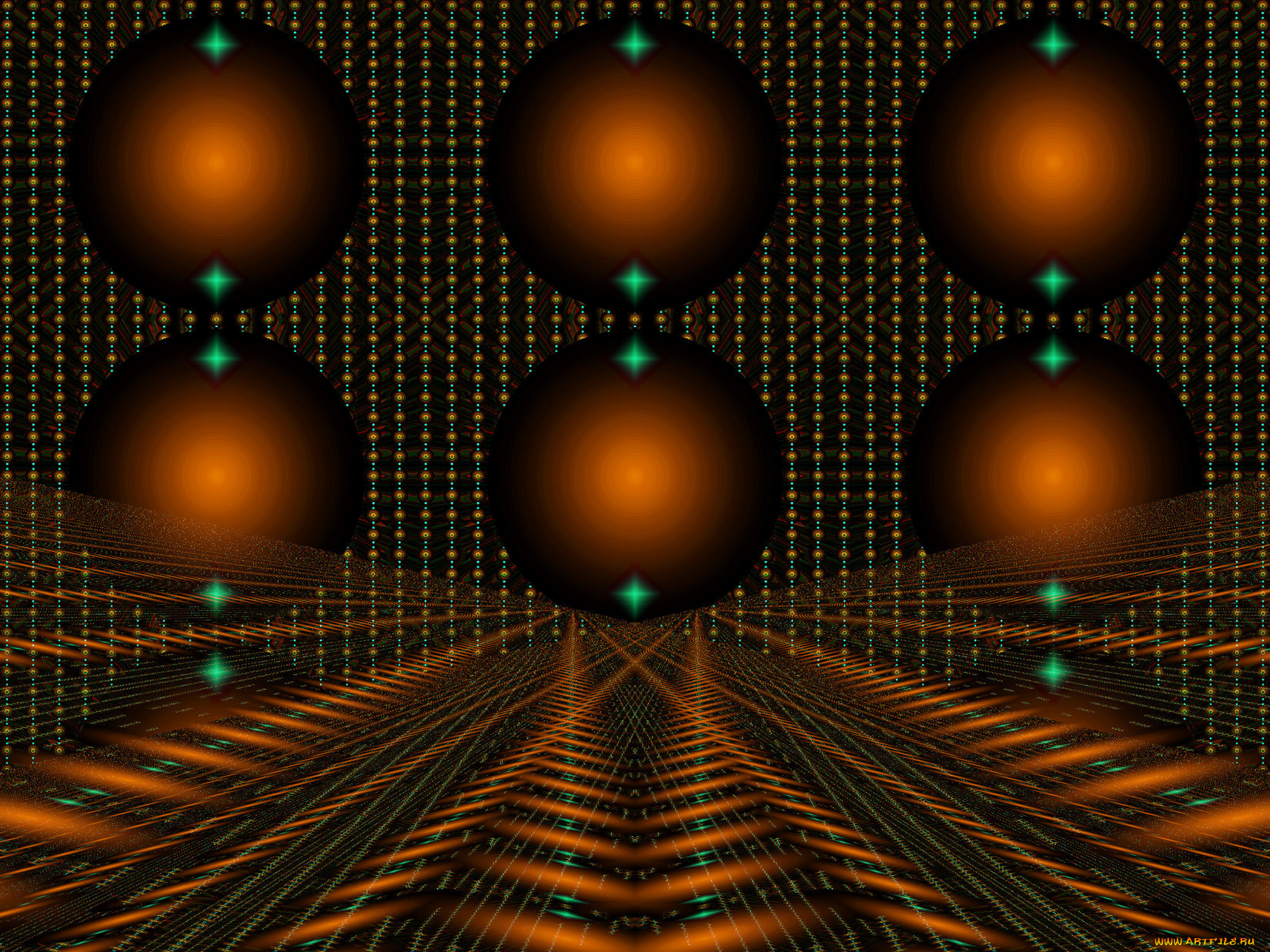 3д, графика, fractal, фракталы