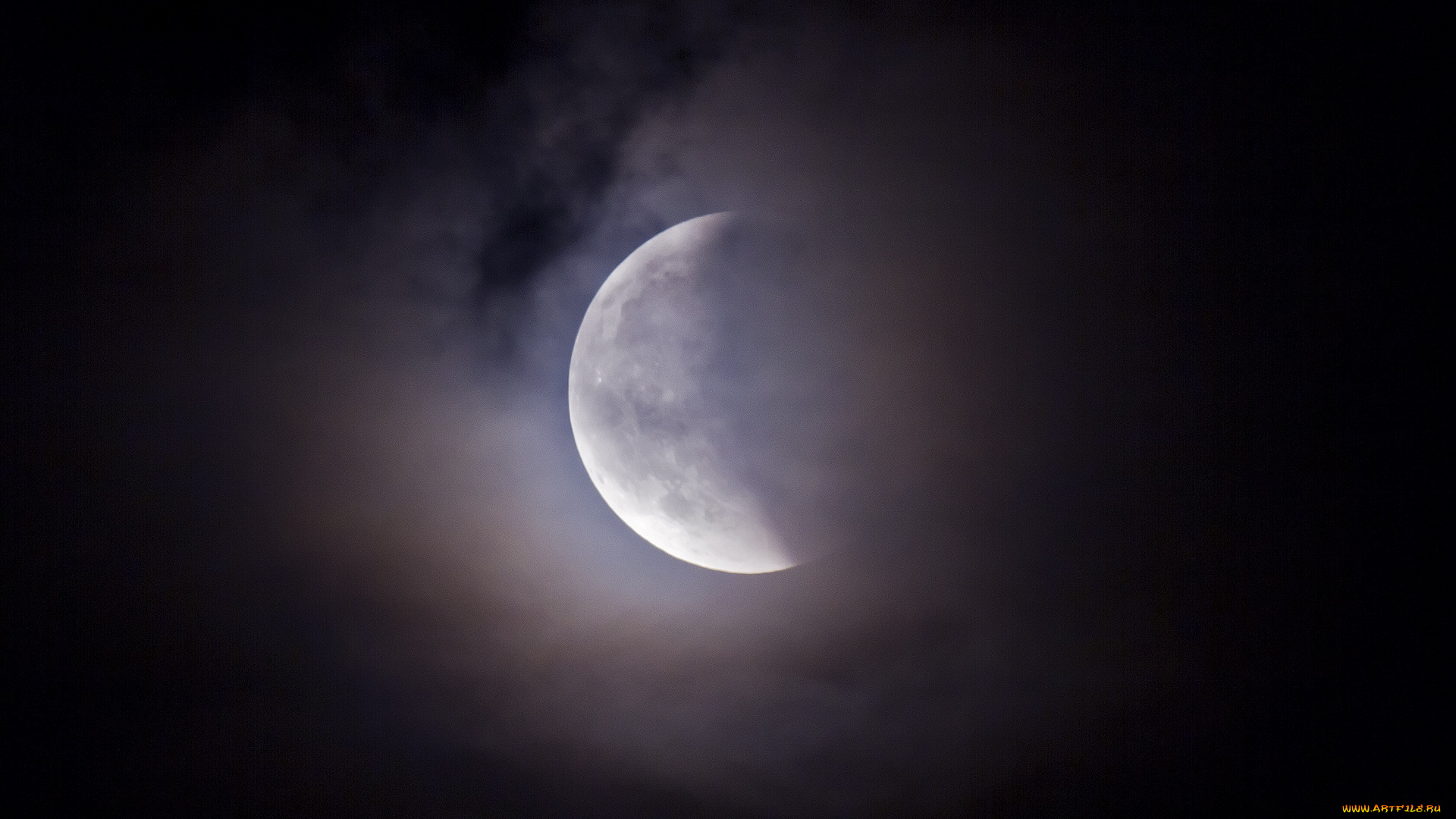 космос, луна