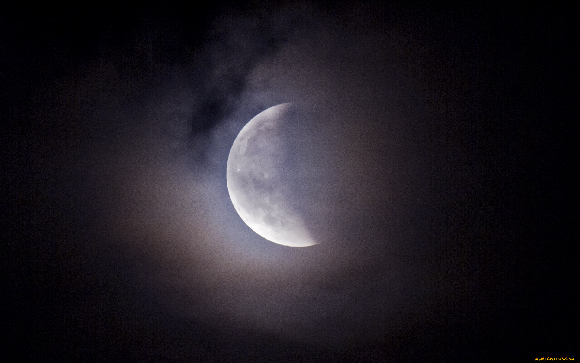 космос, луна