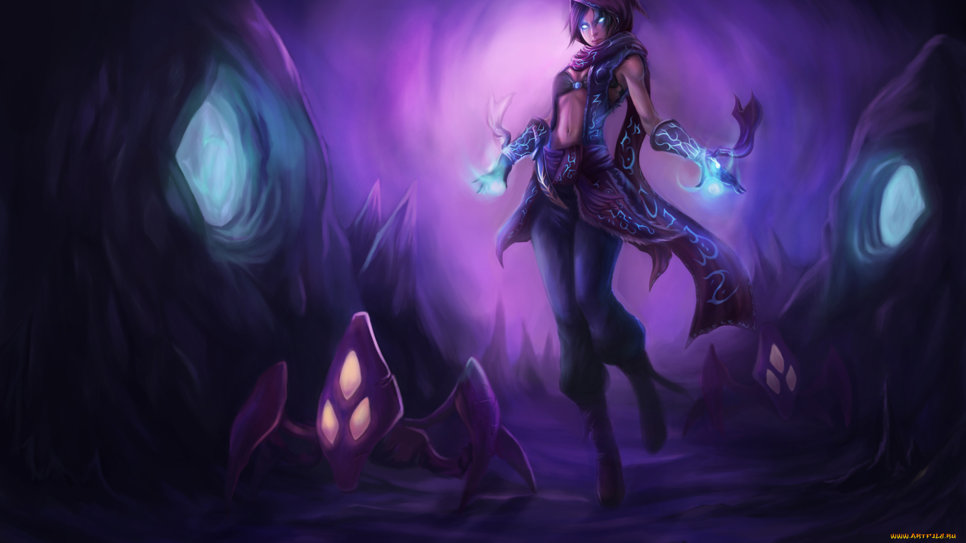 league, of, legends, видео, игры, malzahar