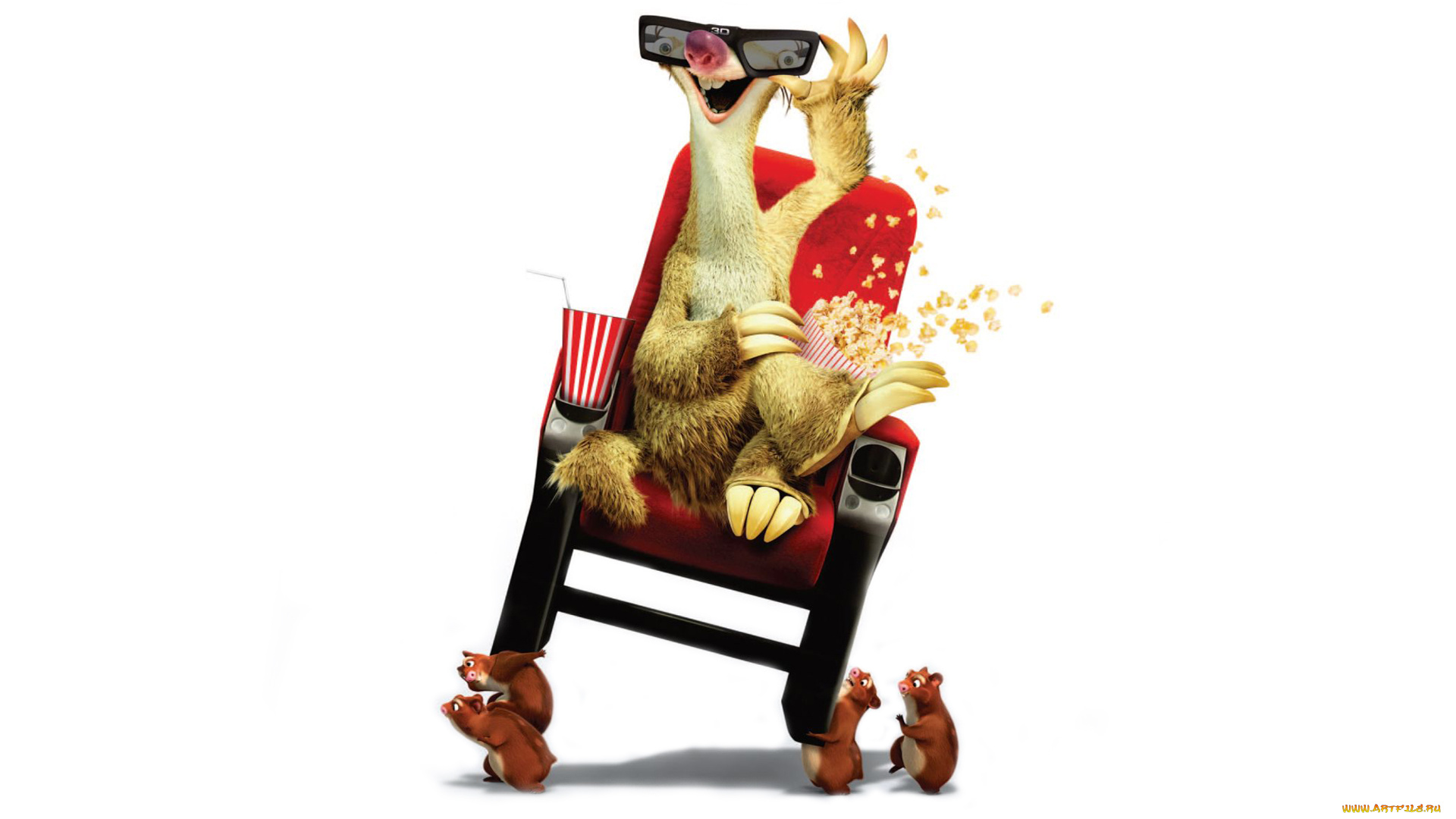 ледниковый, период, мультфильмы, ice, age, continental, drift, континентальный, дрейф