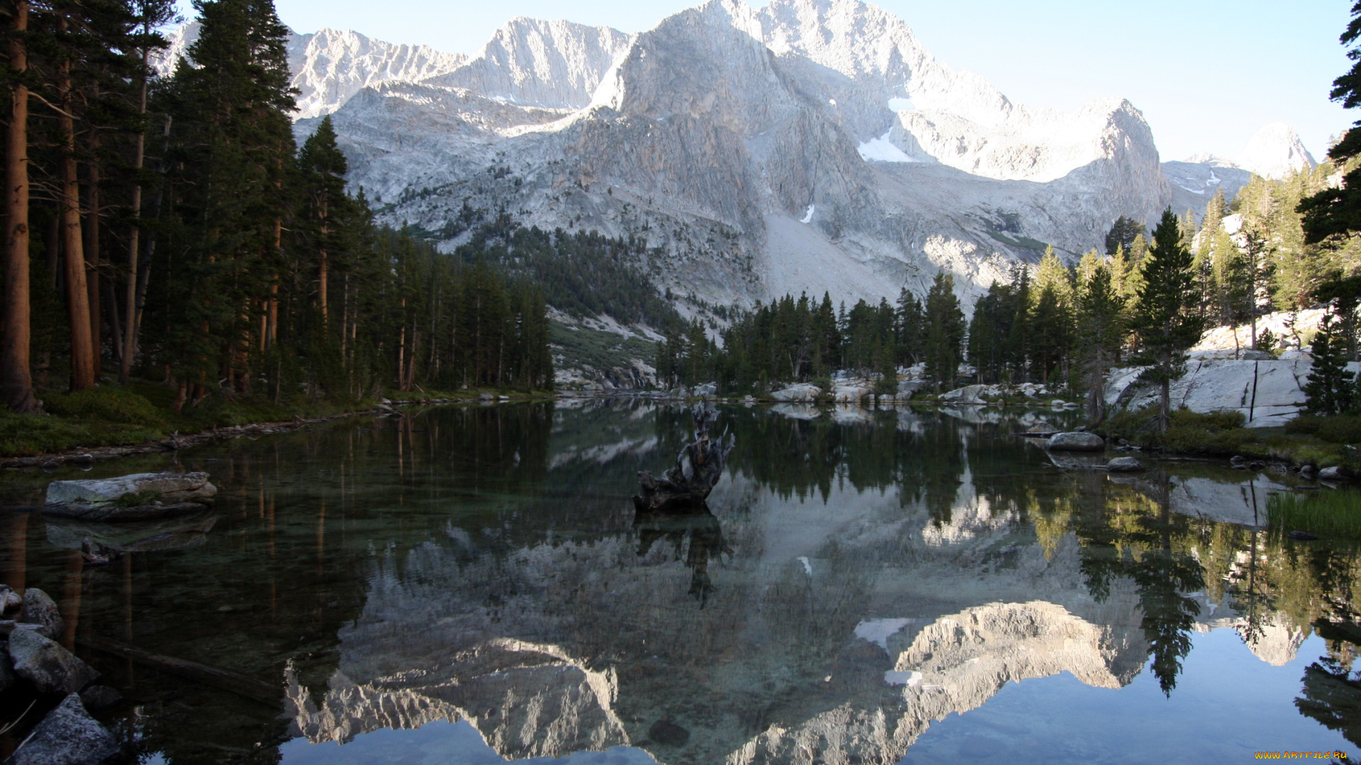 природа, реки, озера, отражение, река, какмни, горы, тайга