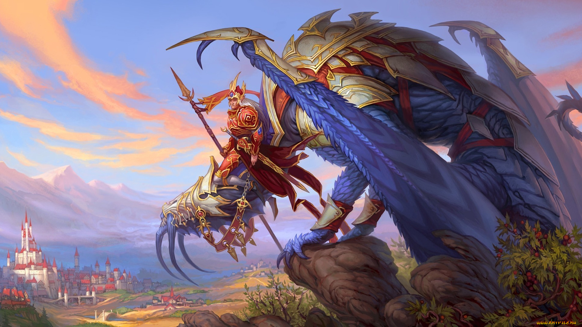 rune, age, видео, игры, дракон