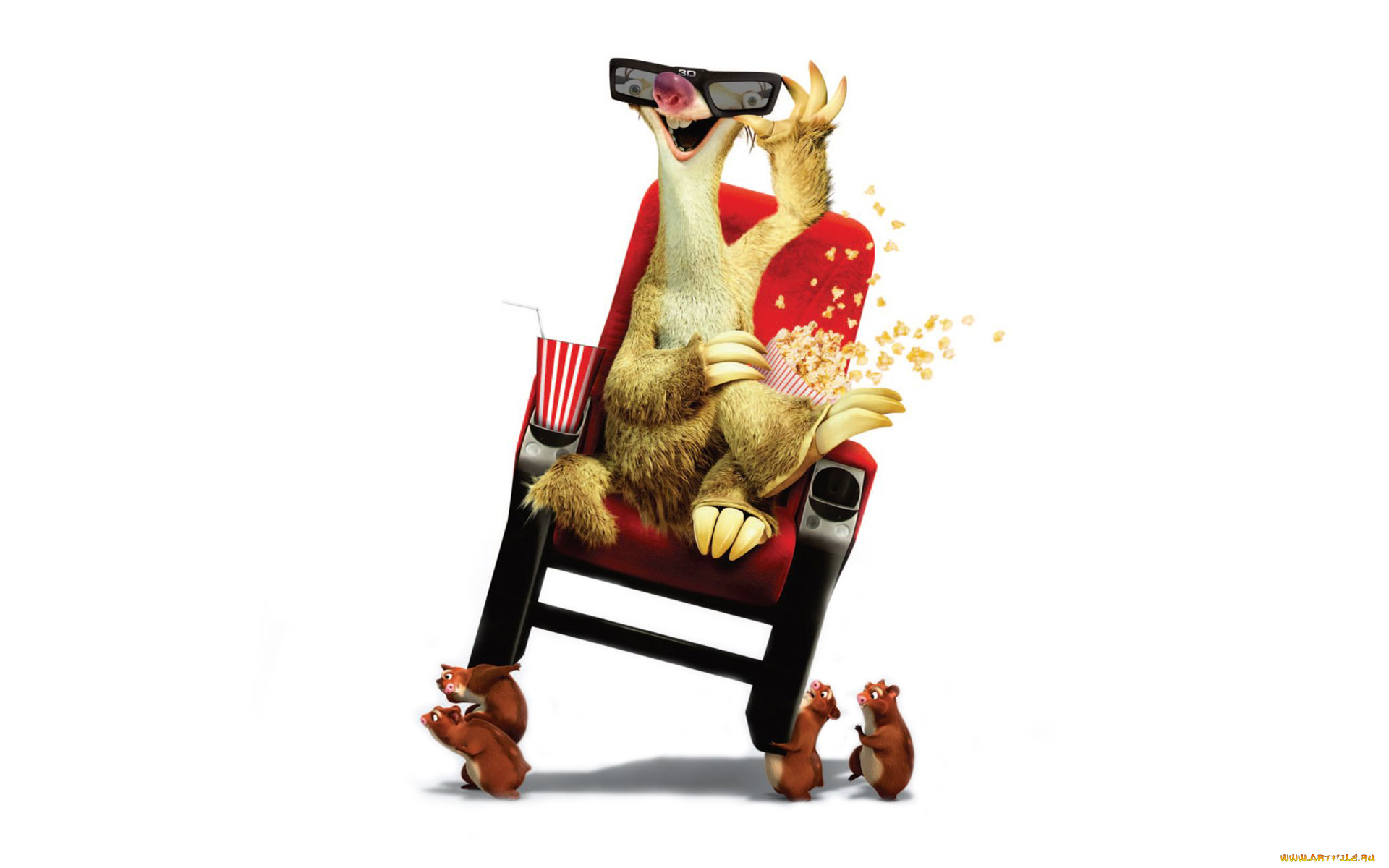 ледниковый, период, мультфильмы, ice, age, continental, drift, континентальный, дрейф