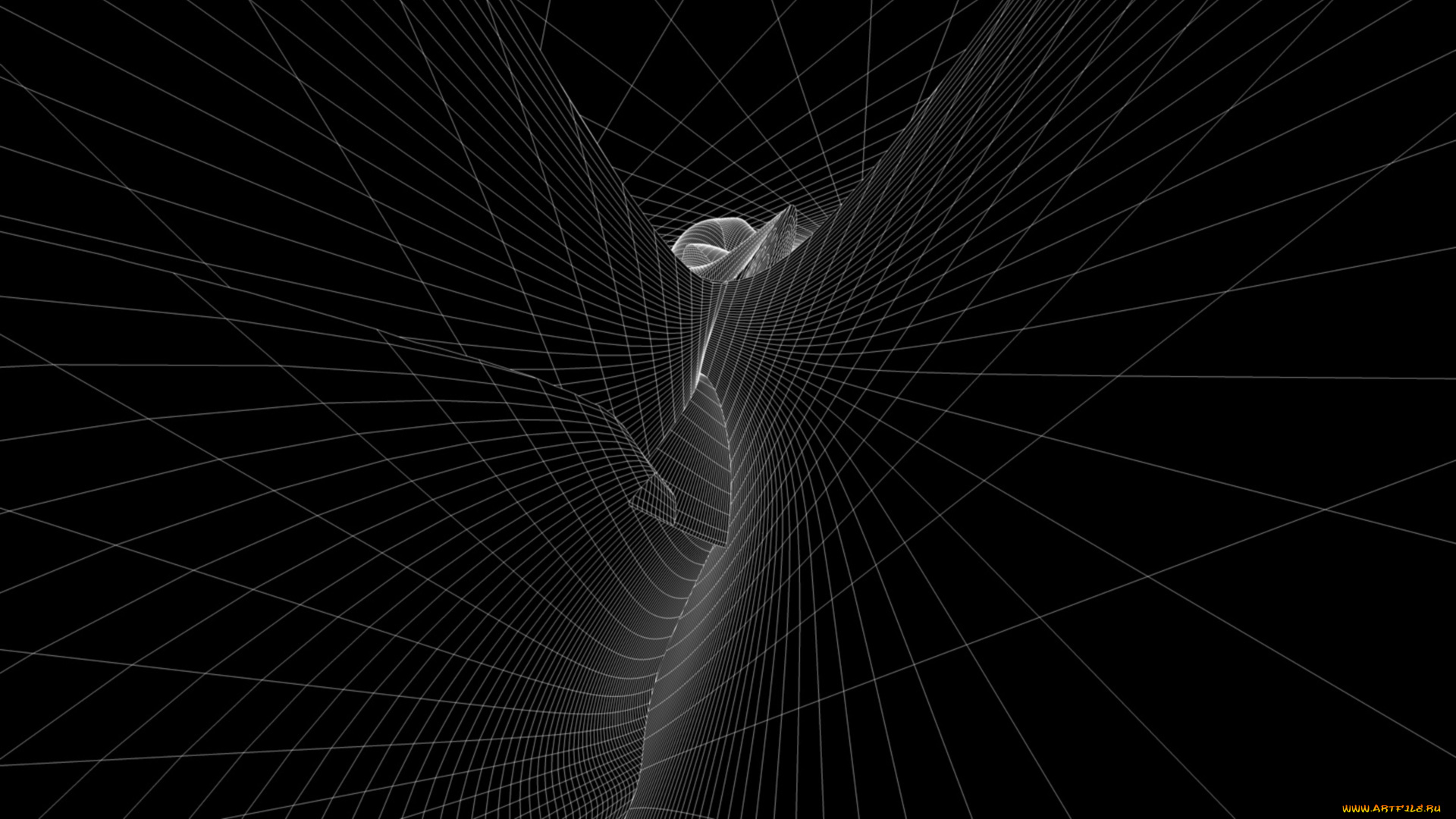 3д, графика, абстракция, , abstract, линии